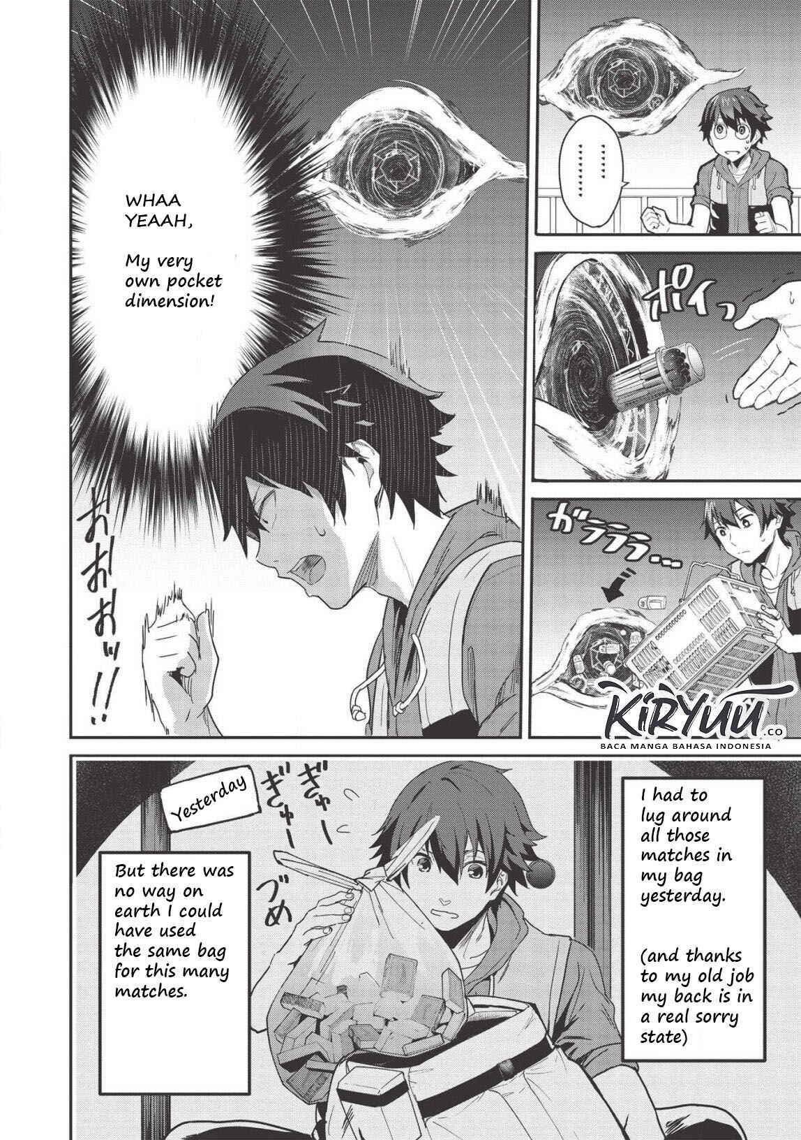 Itsudemo Jitaku ni Kaereru Ore wa, Isekai de Gyoushounin wo Hajimemashita Chapter 3.5 - Page 8