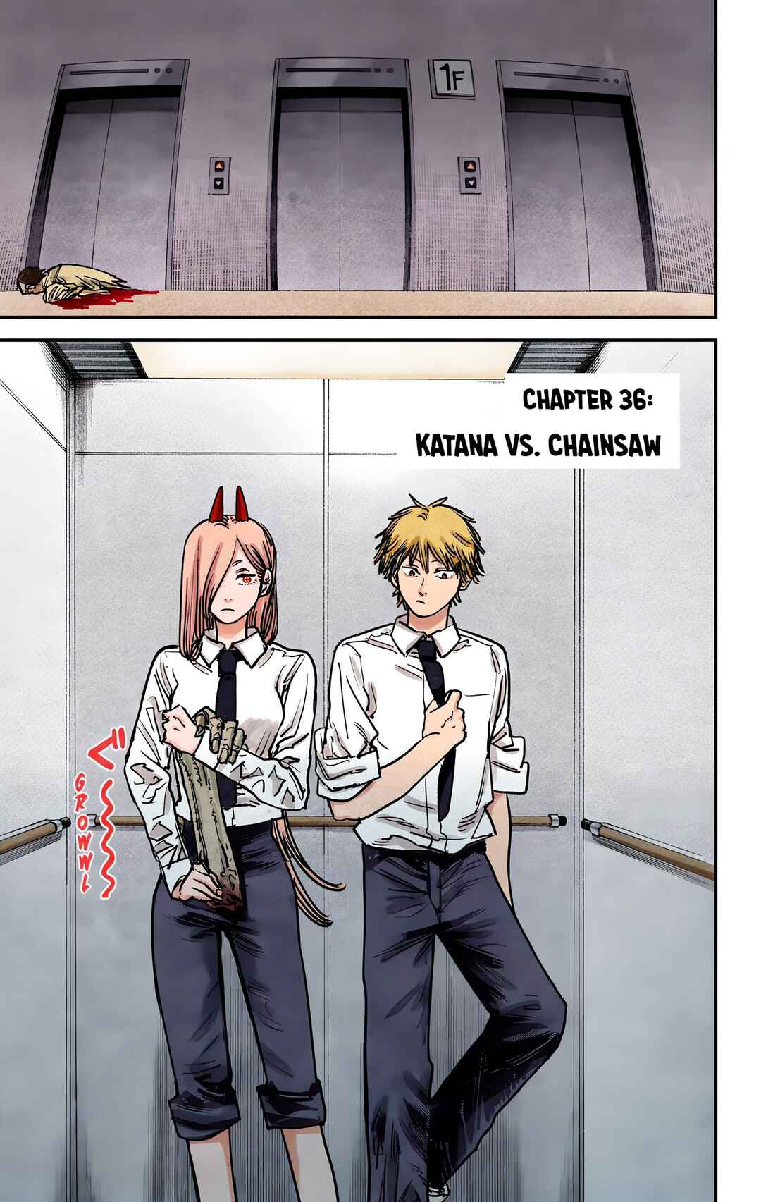 Chainsaw Man (Official Colored) Chapter 36 - Page 1