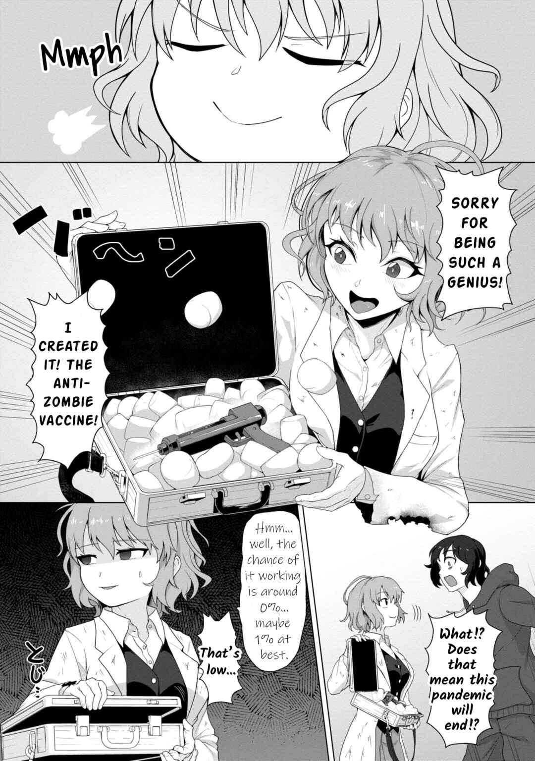 Ore no Vaccine dake ga Zombie shita Sekai wo Sukueru Chapter 1 - Page 13