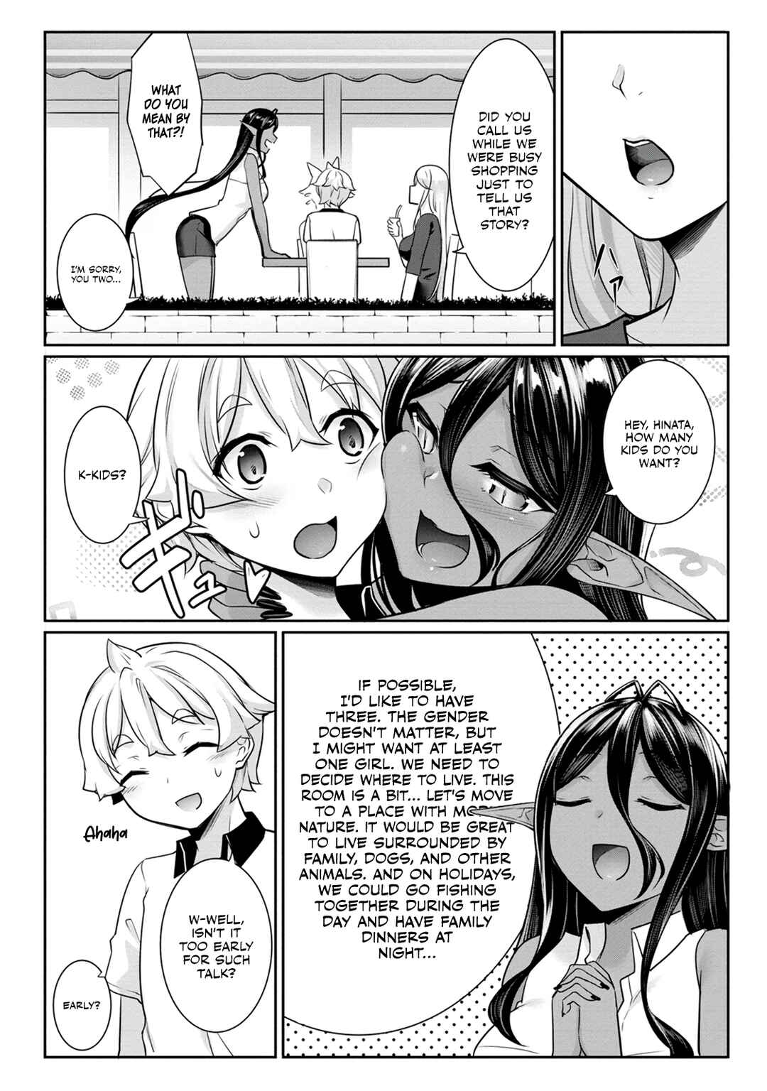 Chotto Dake Ai ga Omoi Dark Elf ga Isekai kara Oikakete Kita Chapter 12.1 - Page 3