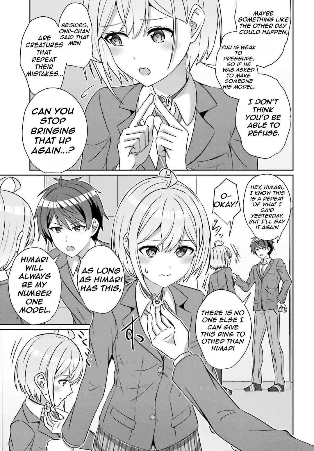 Danjo no Yujou wa Seiritsu suru? (Iya, Shinai!!) Chapter 34 - Page 12