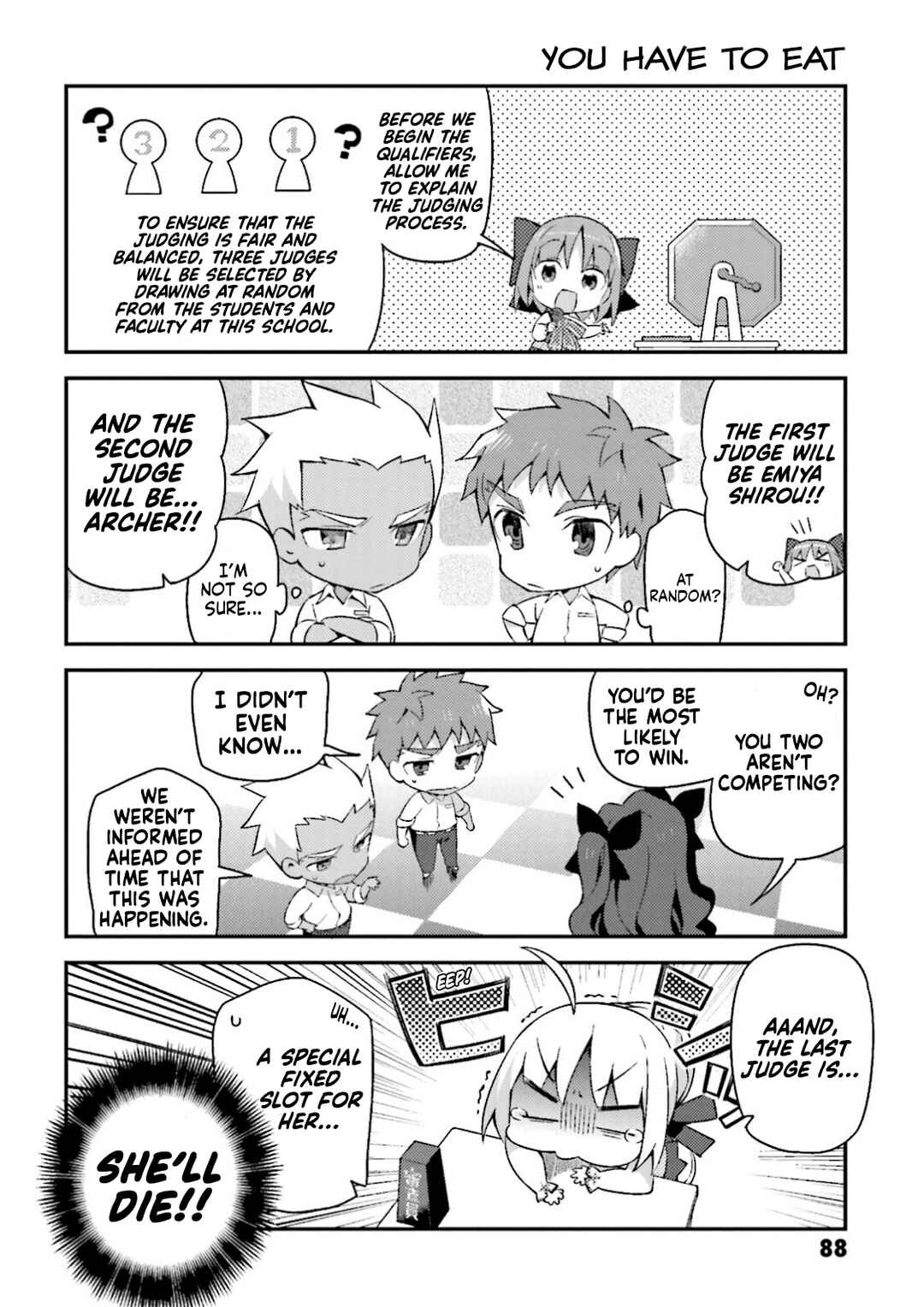 Type-Moon Gakuen - Chibi Chuki! Chapter 13 - Page 4