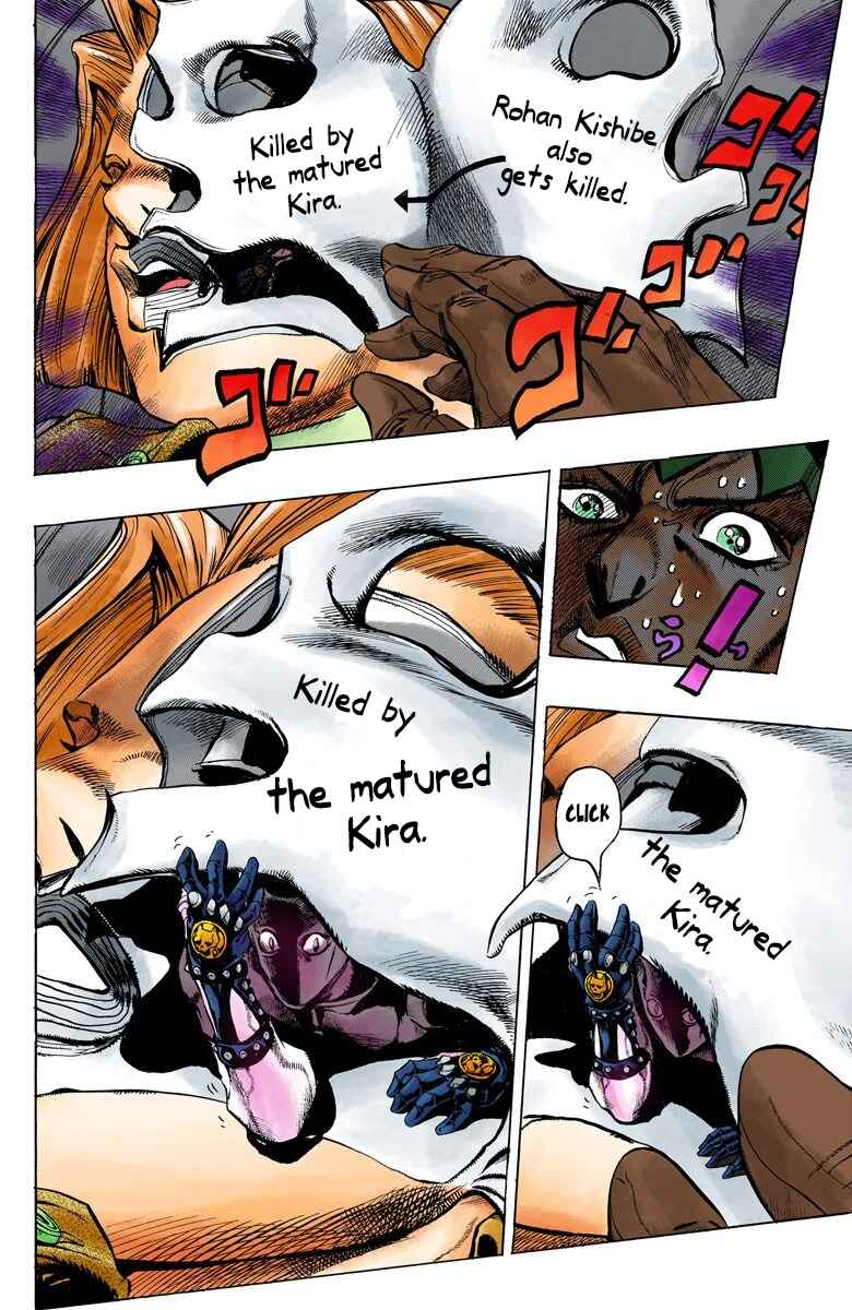 JoJo no Kimyou na Bouken: Part 4 - Diamond wa Kudakenai Color-ban Chapter 155 - Page 8