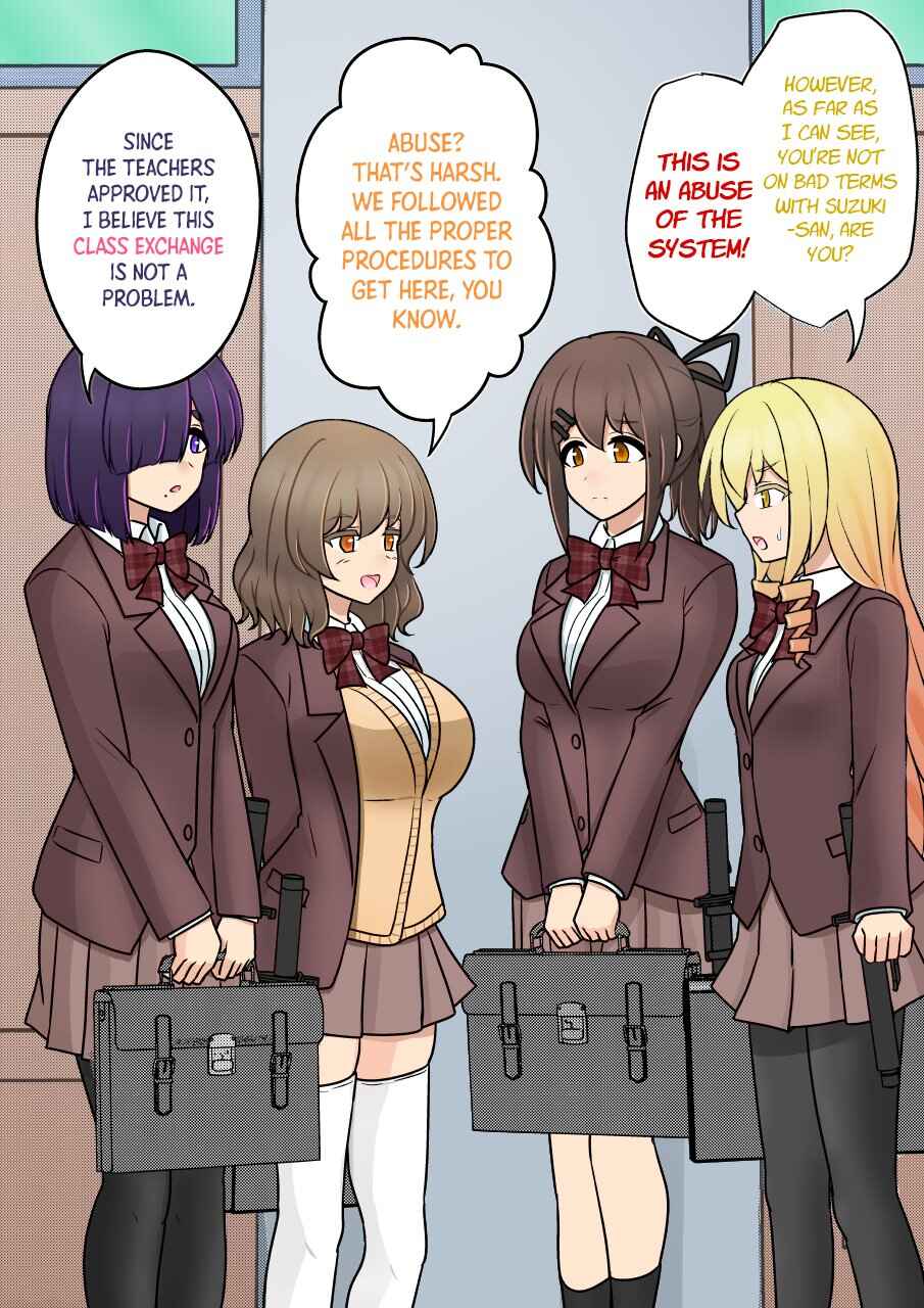 Danjo-hi 1:39 no Heikou Sekai wa Omoi no Hoka Futsuu (Fan Colored) Chapter 154 - Page 2