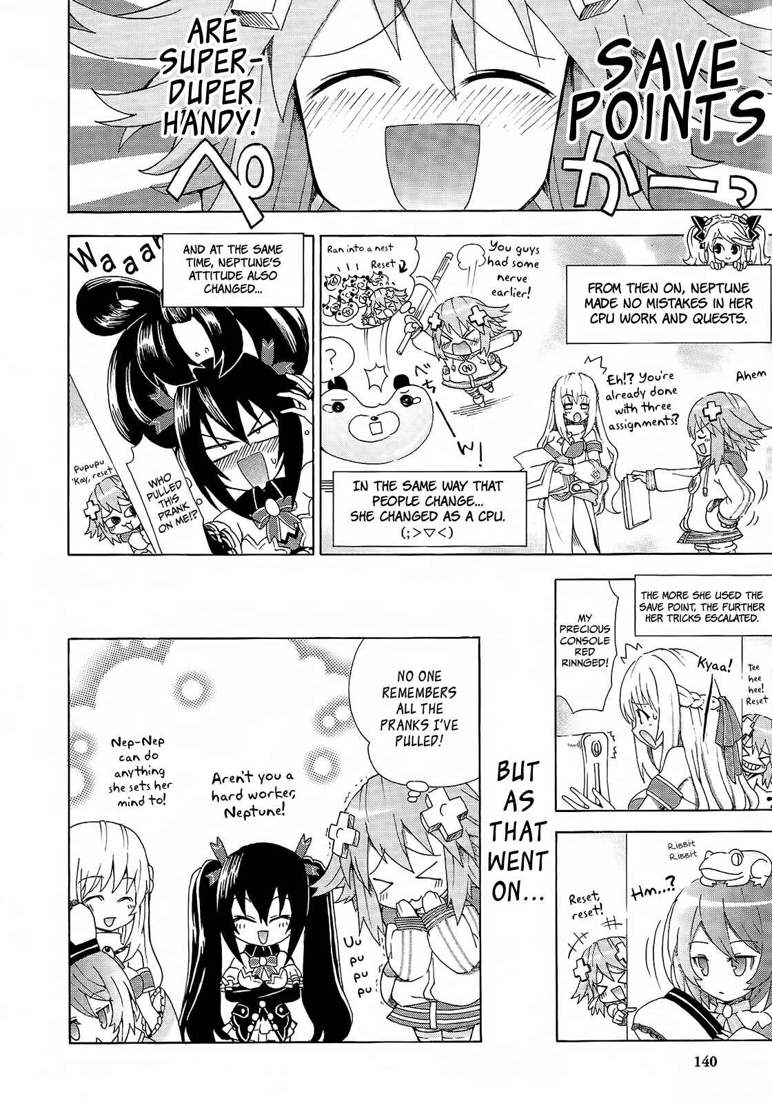 Choujigen Game Neptune - Megami Tsuushin Chapter 8 - Page 10