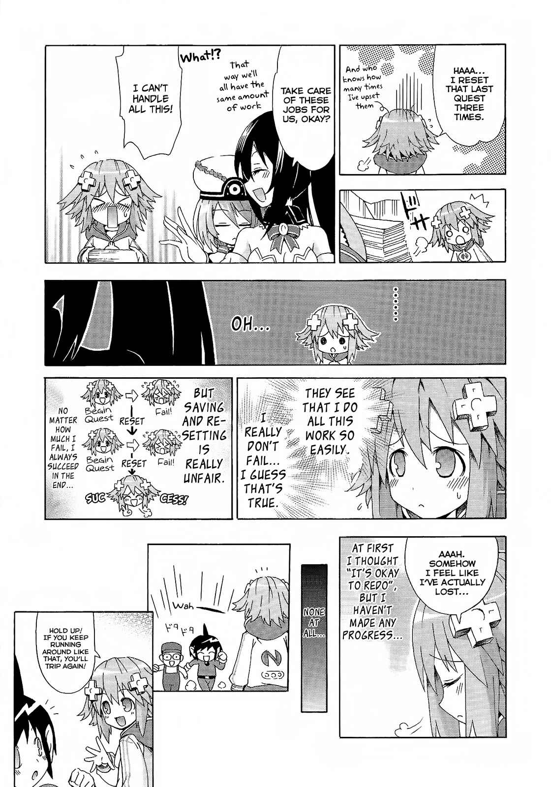 Choujigen Game Neptune - Megami Tsuushin Chapter 8 - Page 11