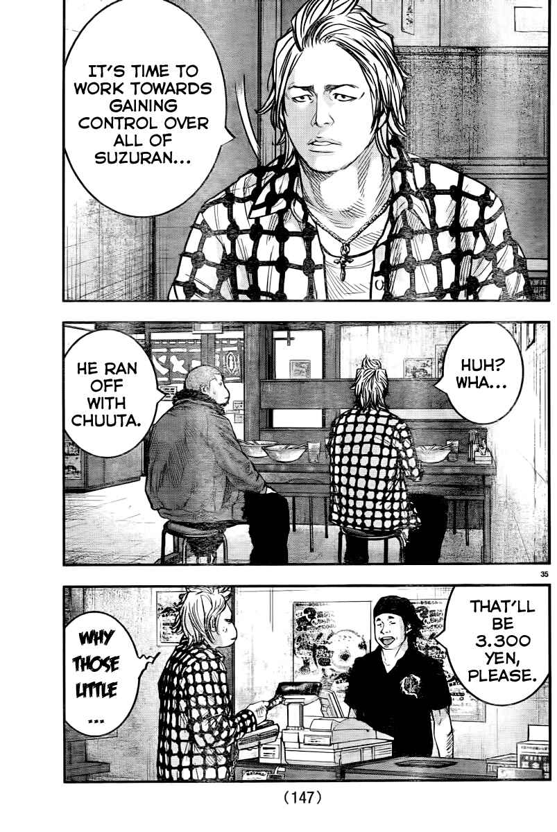 Crows ZERO II - Suzuran x Housen Chapter 2 - Page 37
