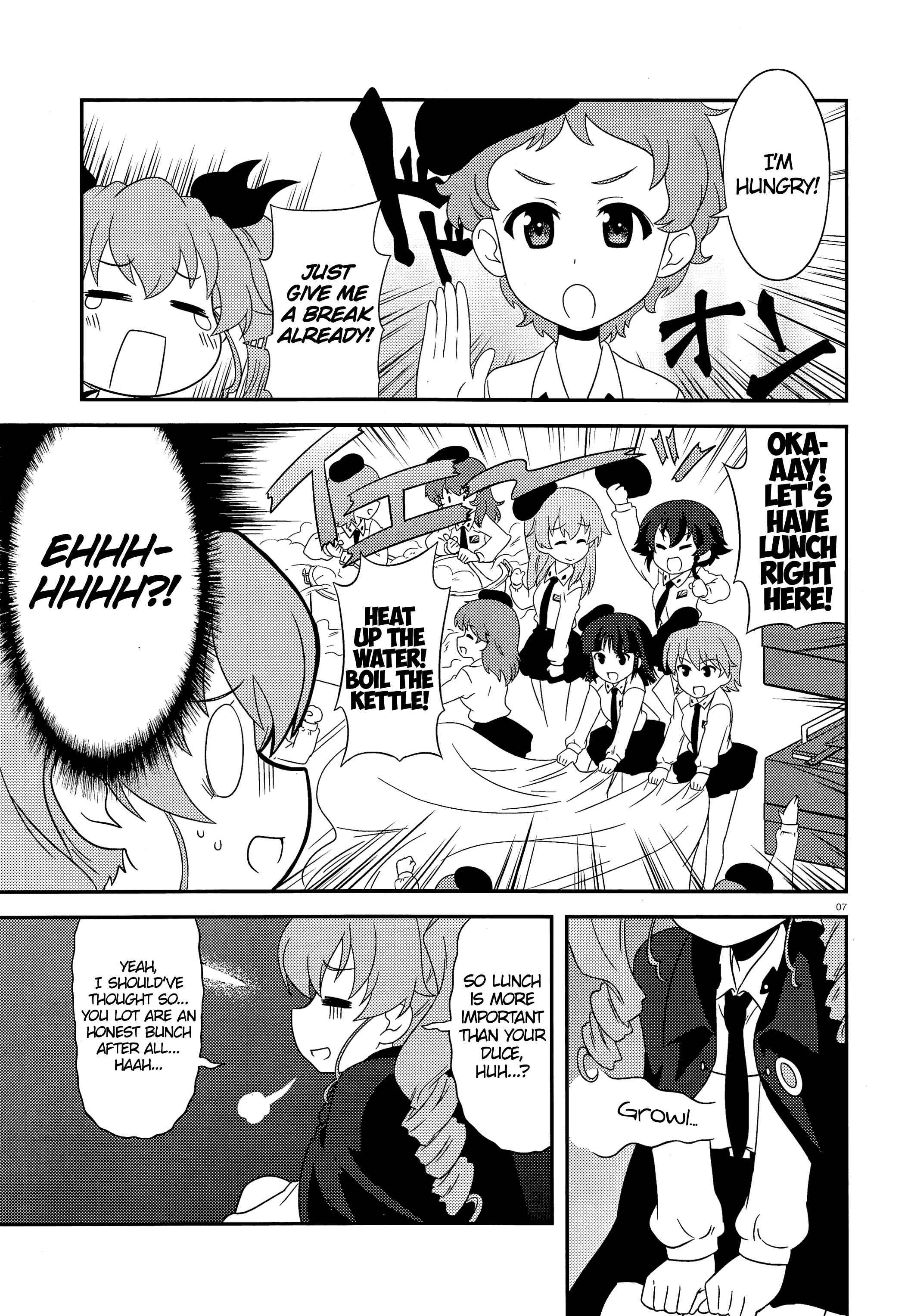 GIRLS und PANZER - Motto Love Love Sakusen desu! Chapter 44 - Page 7