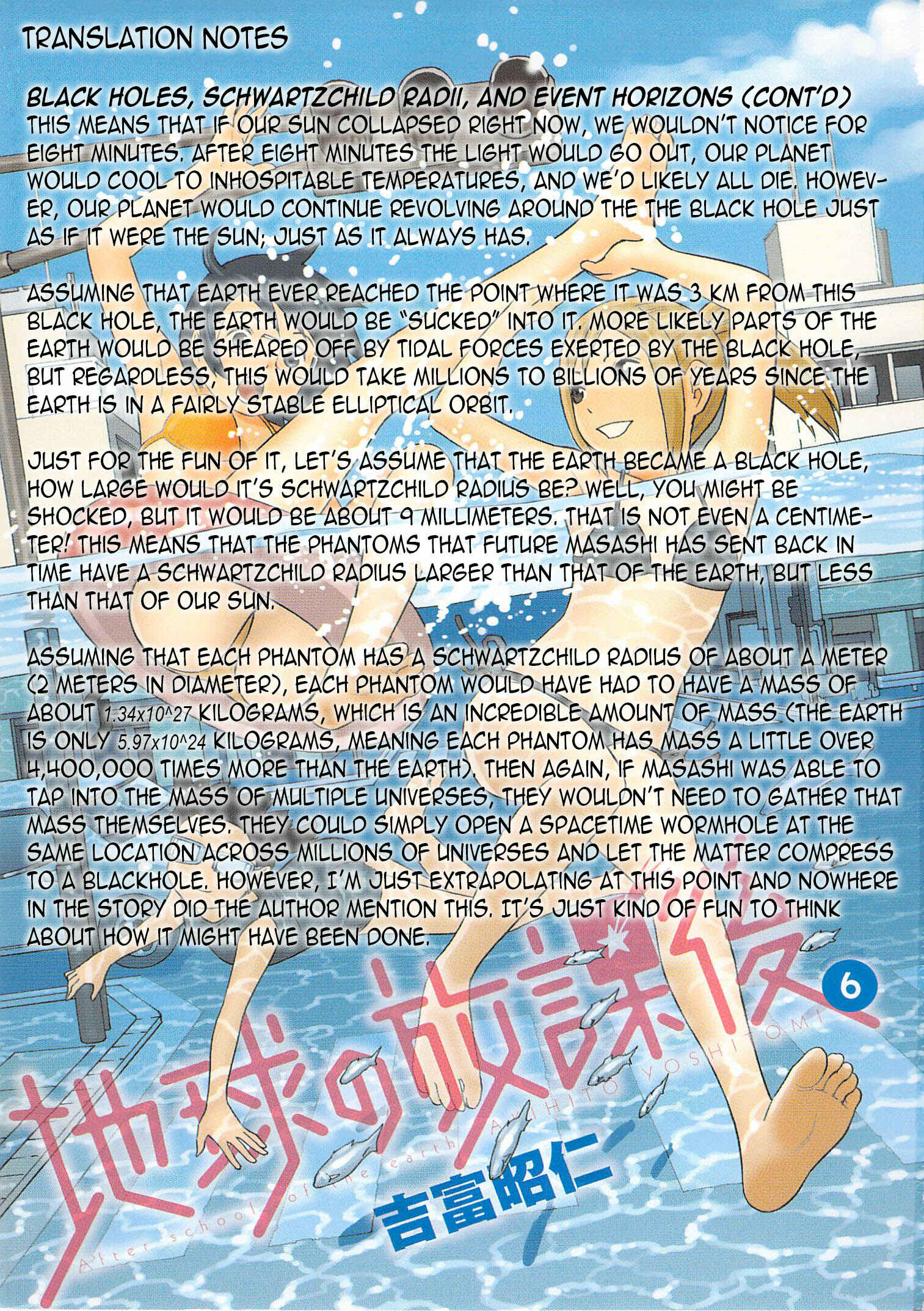 Chikyuu no Houkago Chapter 33 - Page 38