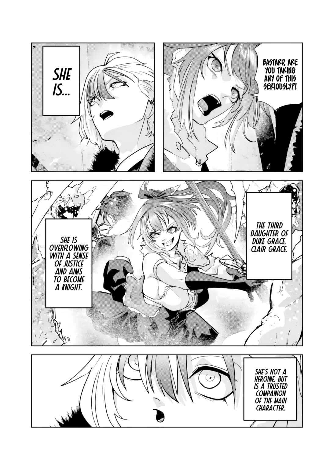 Akuyaku Kizoku ga Hirakinaotte Hametsu Flag wo "Jitsuryoku" de Tatakiotteitara, Itsunomanika Heroine-tachi kara Eiyuushi Sareru you ni Natta Ken Chapter 4.1 - Page 2