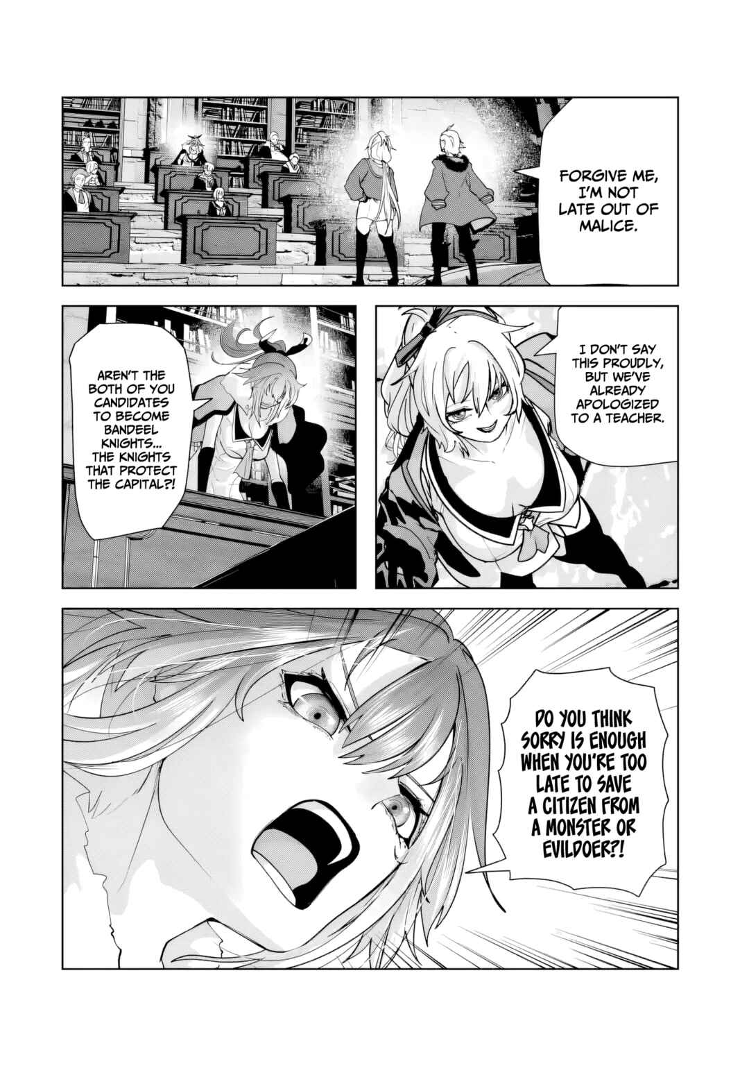 Akuyaku Kizoku ga Hirakinaotte Hametsu Flag wo "Jitsuryoku" de Tatakiotteitara, Itsunomanika Heroine-tachi kara Eiyuushi Sareru you ni Natta Ken Chapter 4.1 - Page 4