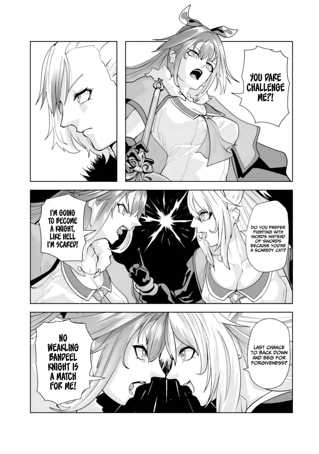 Akuyaku Kizoku ga Hirakinaotte Hametsu Flag wo "Jitsuryoku" de Tatakiotteitara, Itsunomanika Heroine-tachi kara Eiyuushi Sareru you ni Natta Ken Chapter 4.1 - Page 7