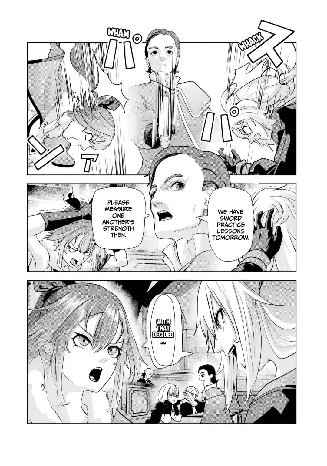 Akuyaku Kizoku ga Hirakinaotte Hametsu Flag wo "Jitsuryoku" de Tatakiotteitara, Itsunomanika Heroine-tachi kara Eiyuushi Sareru you ni Natta Ken Chapter 4.1 - Page 8