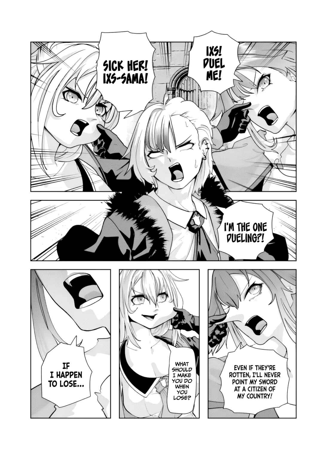 Akuyaku Kizoku ga Hirakinaotte Hametsu Flag wo "Jitsuryoku" de Tatakiotteitara, Itsunomanika Heroine-tachi kara Eiyuushi Sareru you ni Natta Ken Chapter 4.1 - Page 9