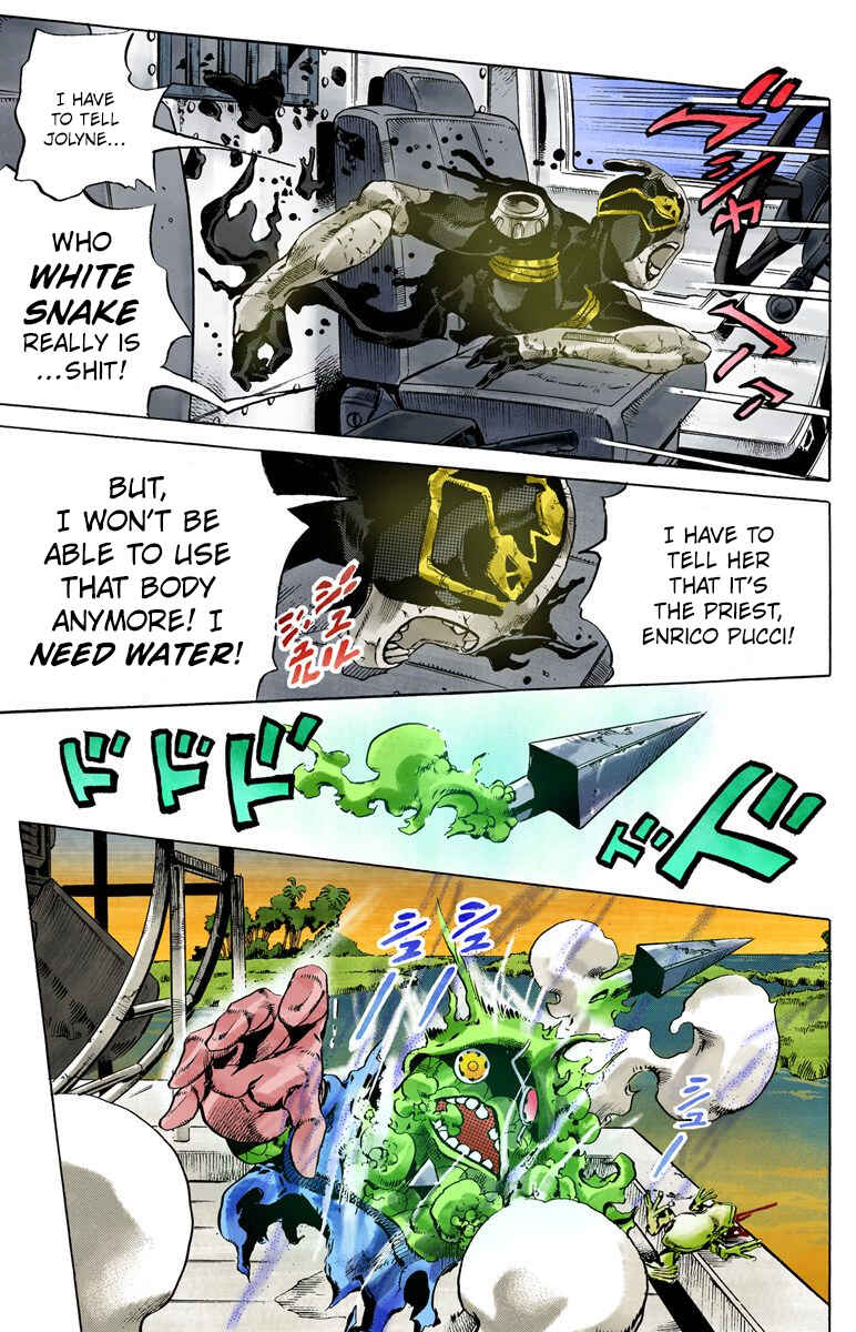 JoJo no Kimyou na Bouken: Part 6 - Stone Ocean Color-ban Chapter 85 - Page 13