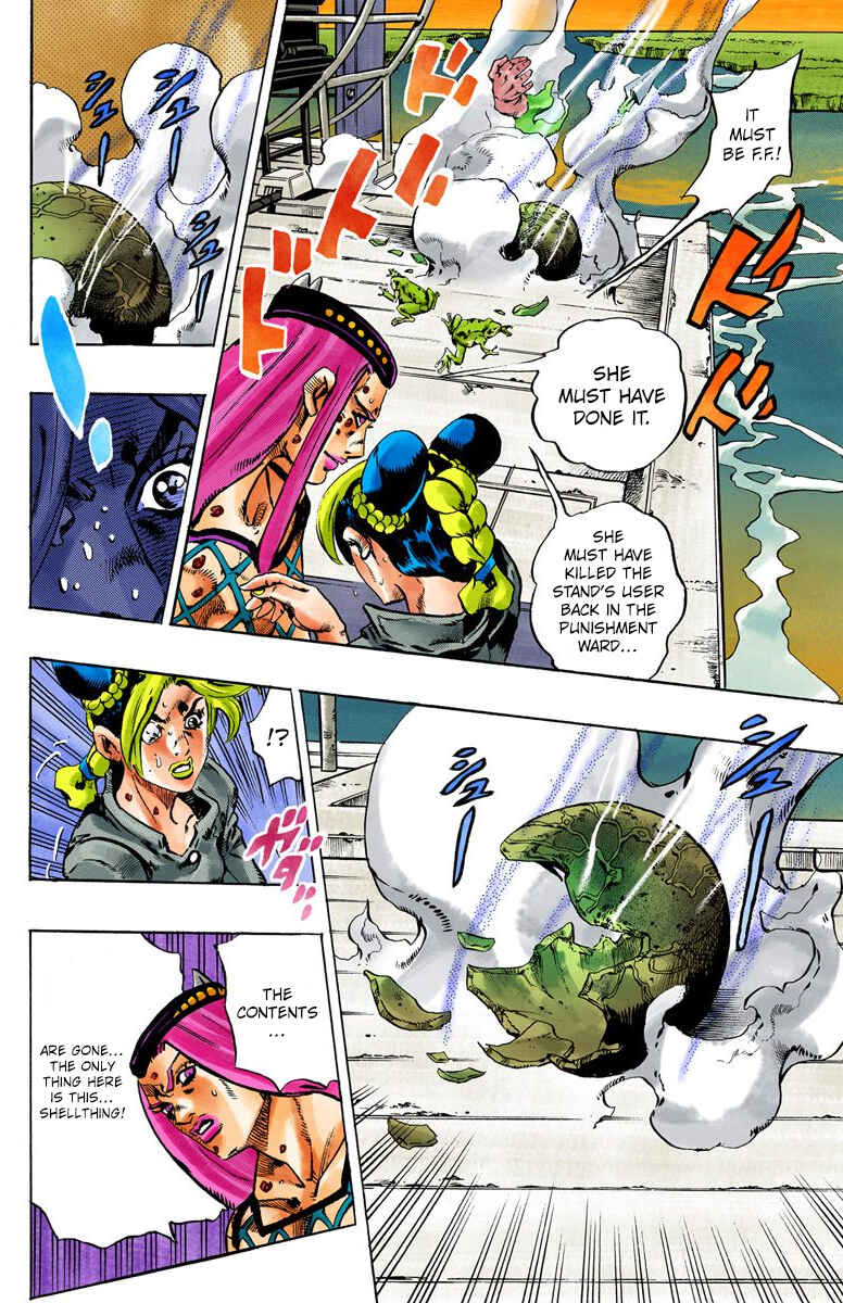 JoJo no Kimyou na Bouken: Part 6 - Stone Ocean Color-ban Chapter 85 - Page 14