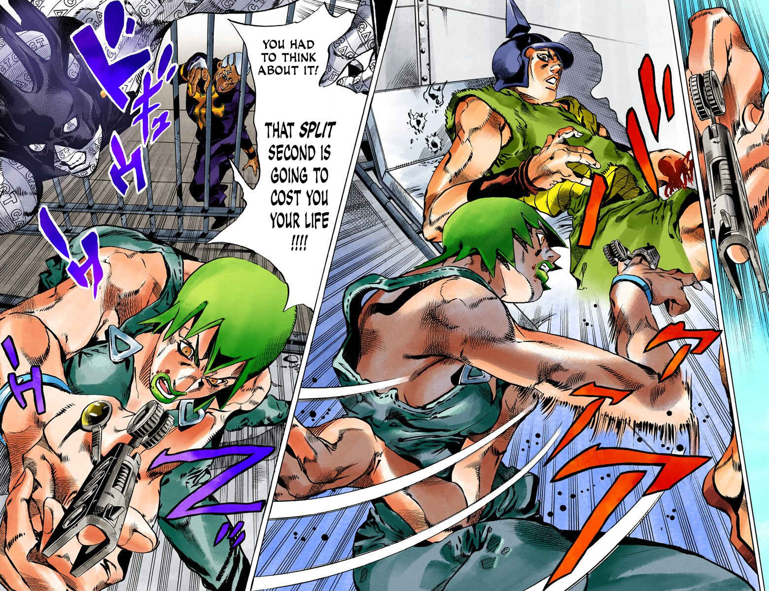JoJo no Kimyou na Bouken: Part 6 - Stone Ocean Color-ban Chapter 85 - Page 6