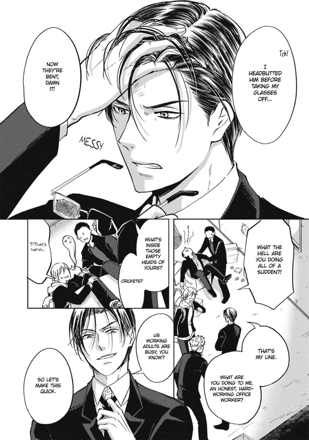 Densetsu no Yankee wa Elite Salaryman!? Chapter 1 - Page 12
