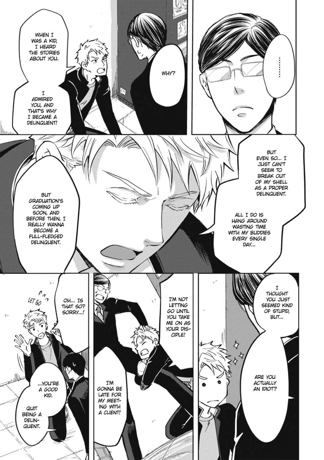 Densetsu no Yankee wa Elite Salaryman!? Chapter 1 - Page 17