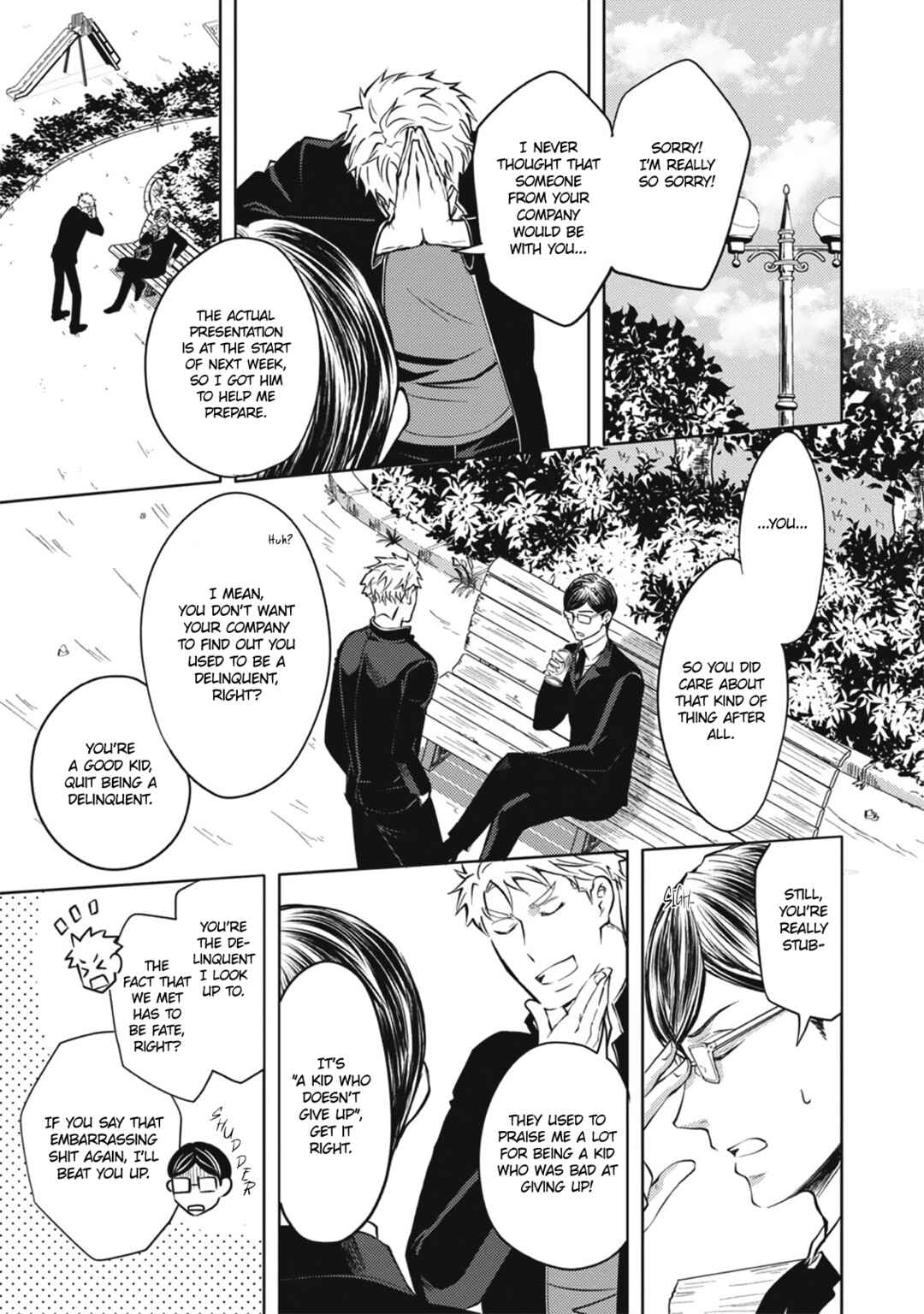 Densetsu no Yankee wa Elite Salaryman!? Chapter 1 - Page 21