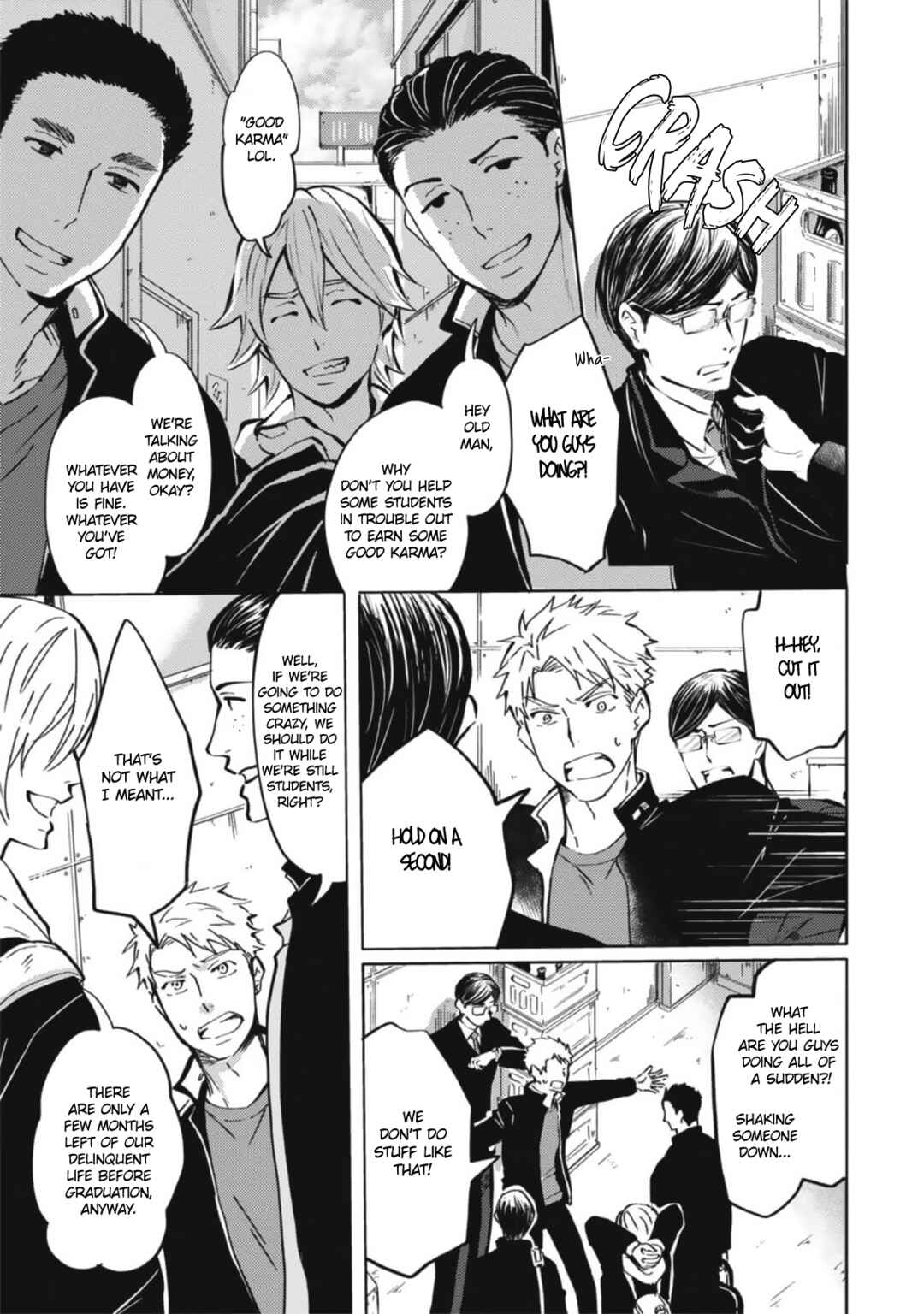 Densetsu no Yankee wa Elite Salaryman!? Chapter 1 - Page 9