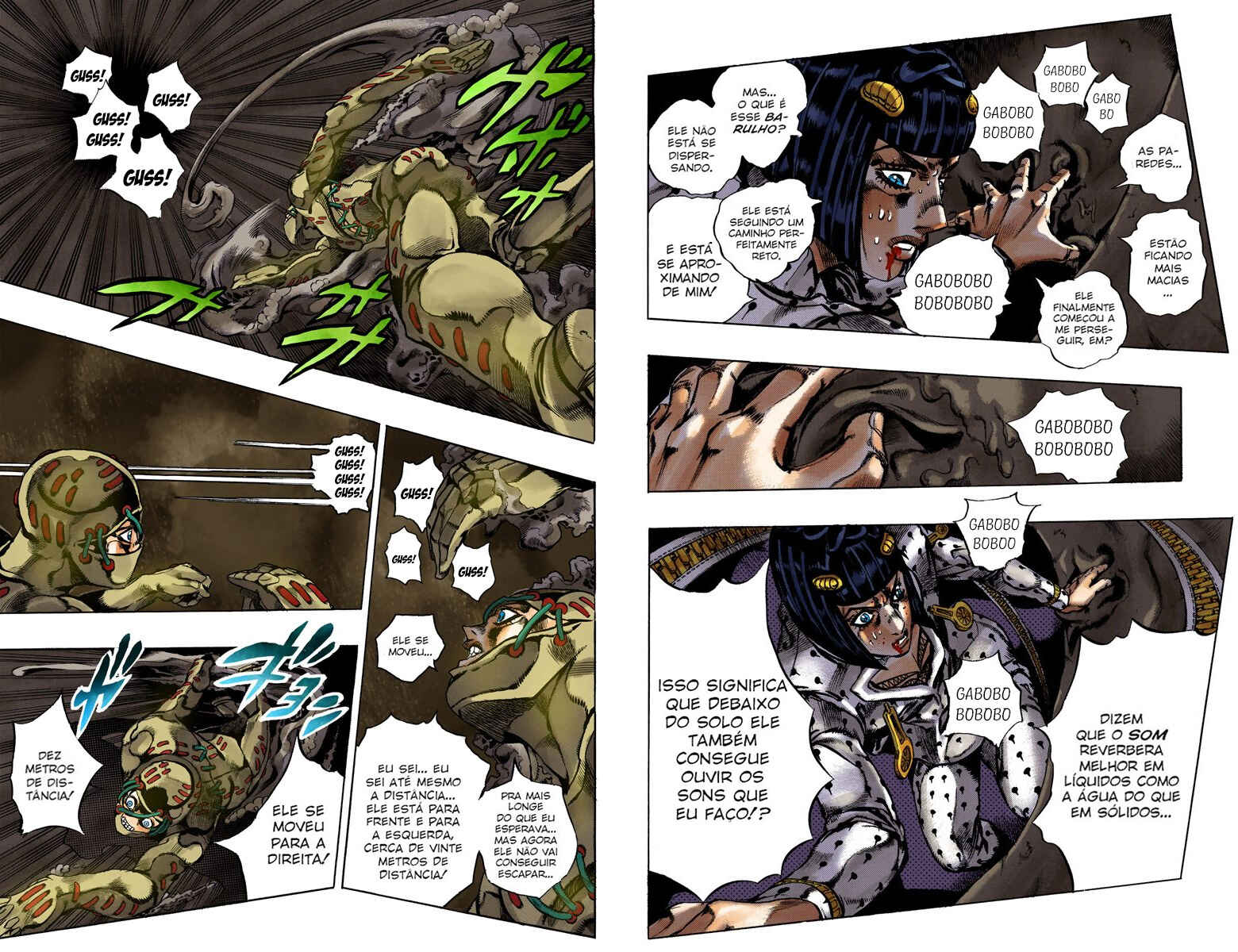 JoJo no Kimyou na Bouken: Part 5 - Ougon no Kaze Color-ban Chapter 126 - Page 4