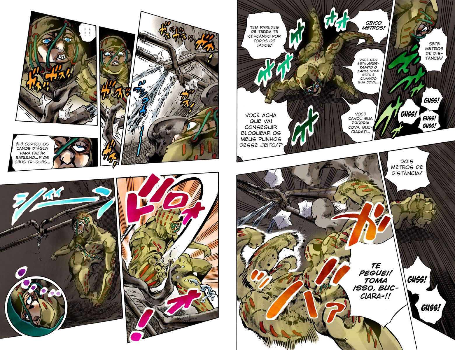 JoJo no Kimyou na Bouken: Part 5 - Ougon no Kaze Color-ban Chapter 126 - Page 5