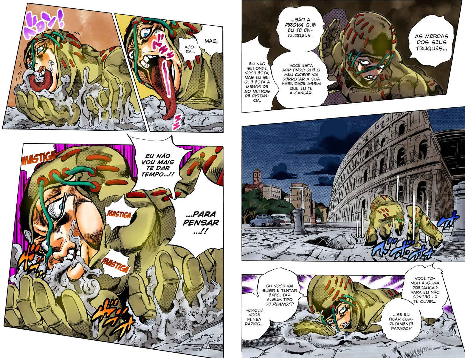 JoJo no Kimyou na Bouken: Part 5 - Ougon no Kaze Color-ban Chapter 126 - Page 6