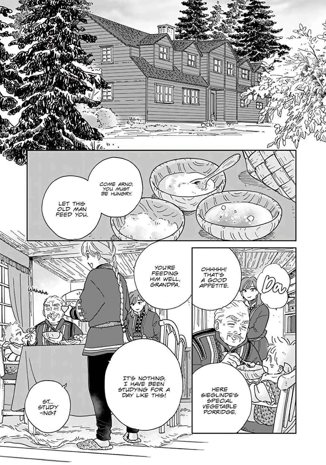 Hokuo Kizoku to Moukinzuma no Yukiguni Karigurashi Chapter 92 - Page 1