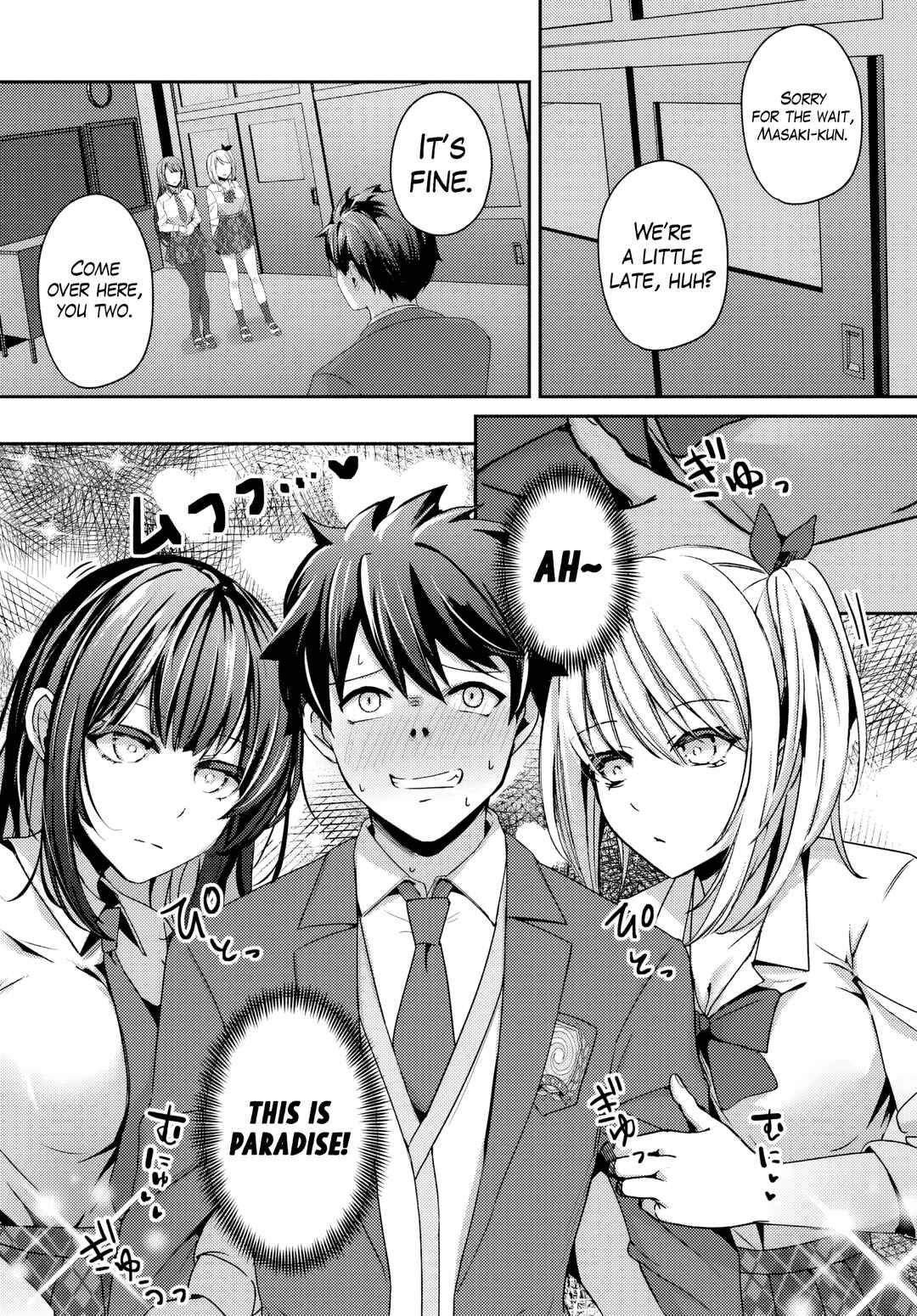 Te ni Ireta Saimin App de Yume no Harem Seikatsu o Okuritai Chapter 11.1 - Page 9