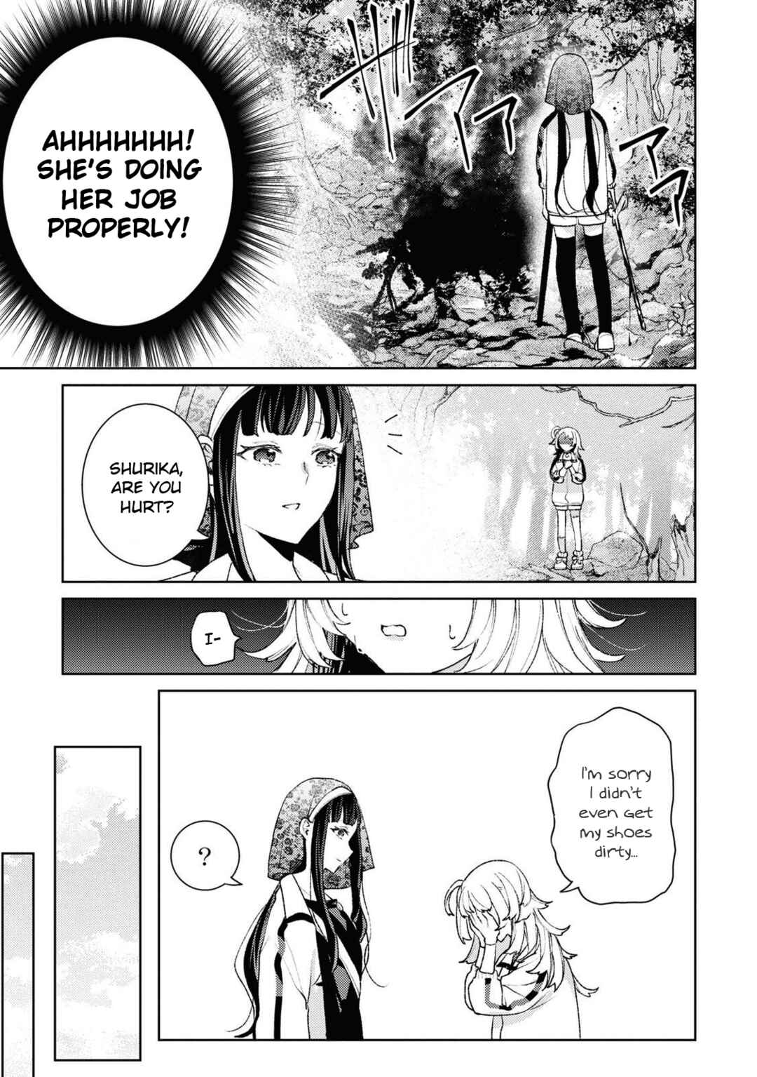 Shikabane Shoujo to Ai ga Omoi Sei-kishi no Toubatsu Gakuen Life Chapter 4 - Page 17
