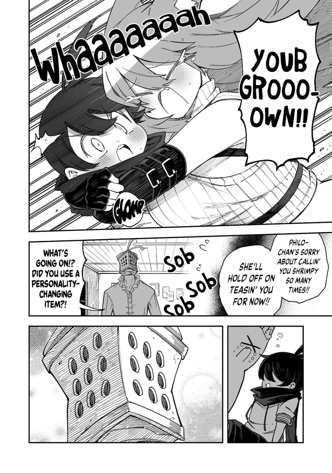 Shiboritoranaide, Onna Shounin-san!! Chapter 38.2 - Page 8