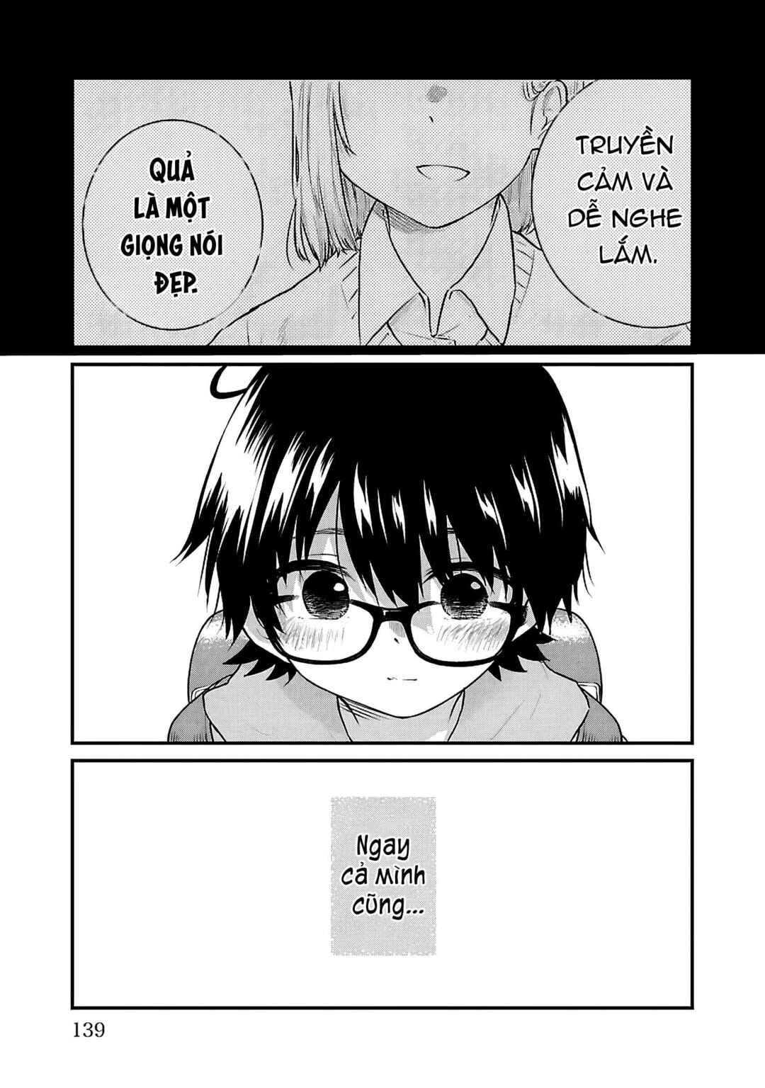 Koe ga dasenai Shoujo wa "Kanojo ga Yasashisugiru" to Omotte iru Chapter 68.3 - Page 8
