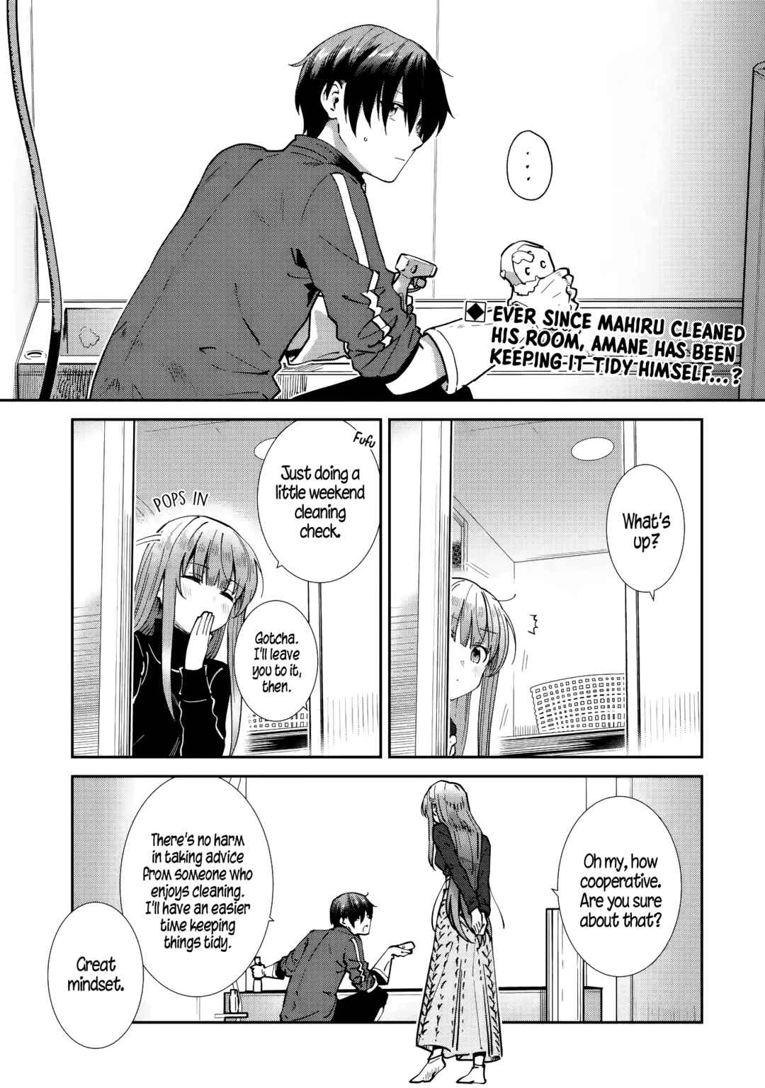 Otonari no Tenshi-sama ni Itsunomanika Dame Ningen ni Sareteita Ken: after the rain Chapter 28 - Page 1