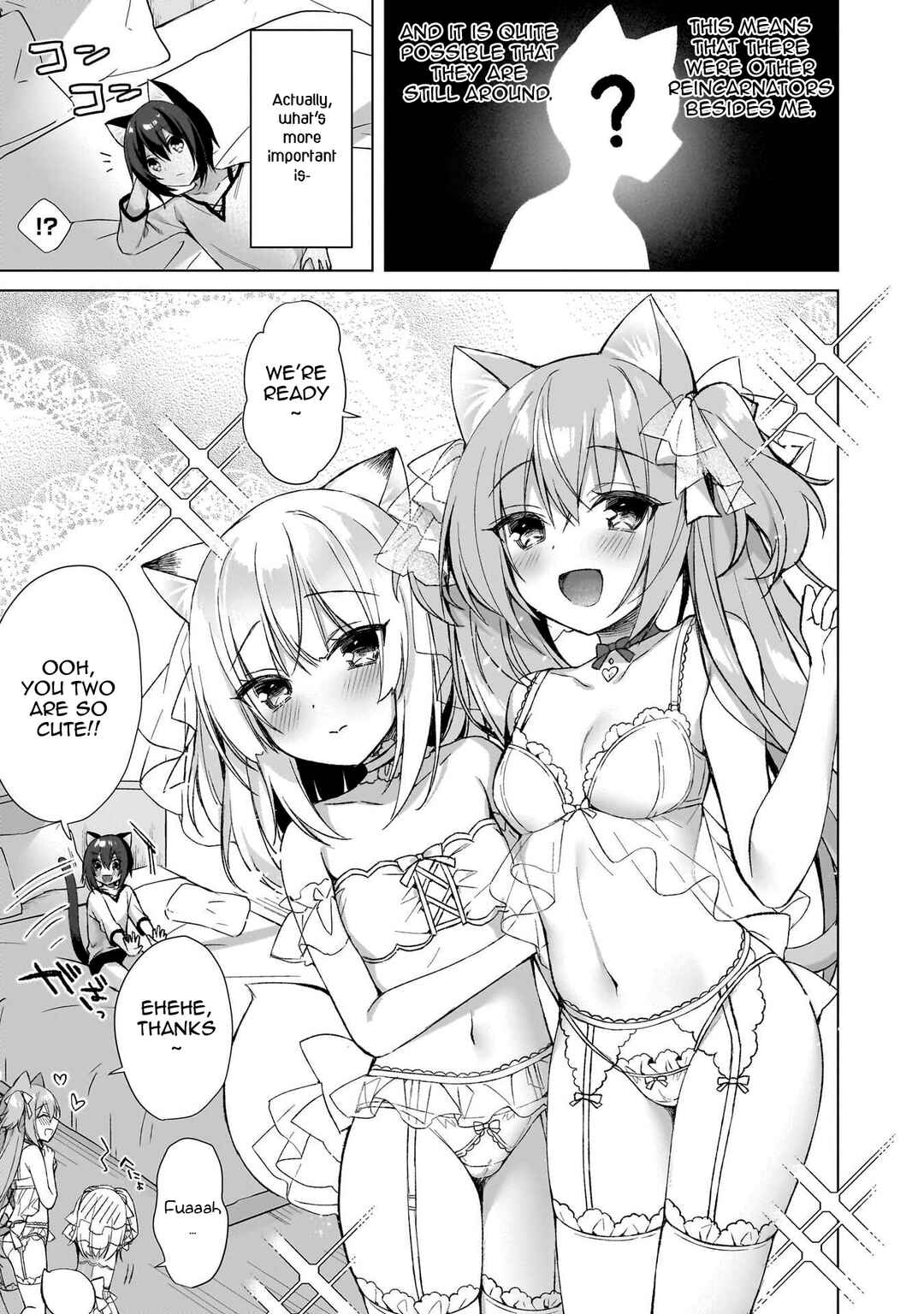 Boku no Risou no Isekai Seikatsu - Tensei shitara Kemomimi Musume darake no Sekai de Harem ni Chapter 4 - Page 15