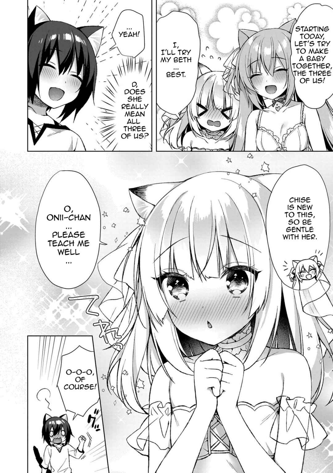 Boku no Risou no Isekai Seikatsu - Tensei shitara Kemomimi Musume darake no Sekai de Harem ni Chapter 4 - Page 16