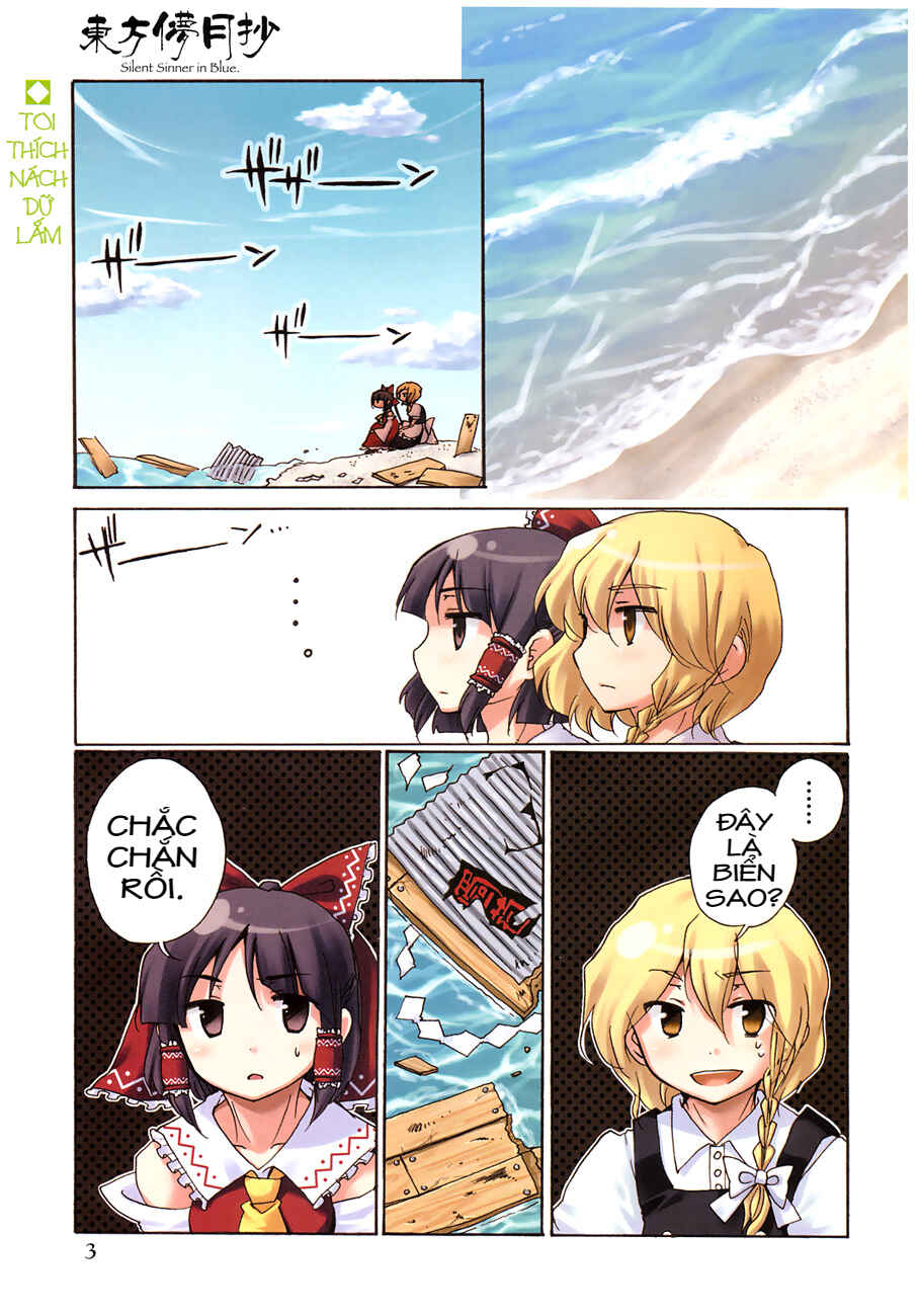 Touhou Bougetsushou ~ Silent Sinner in Blue. Chapter 12 - Page 1