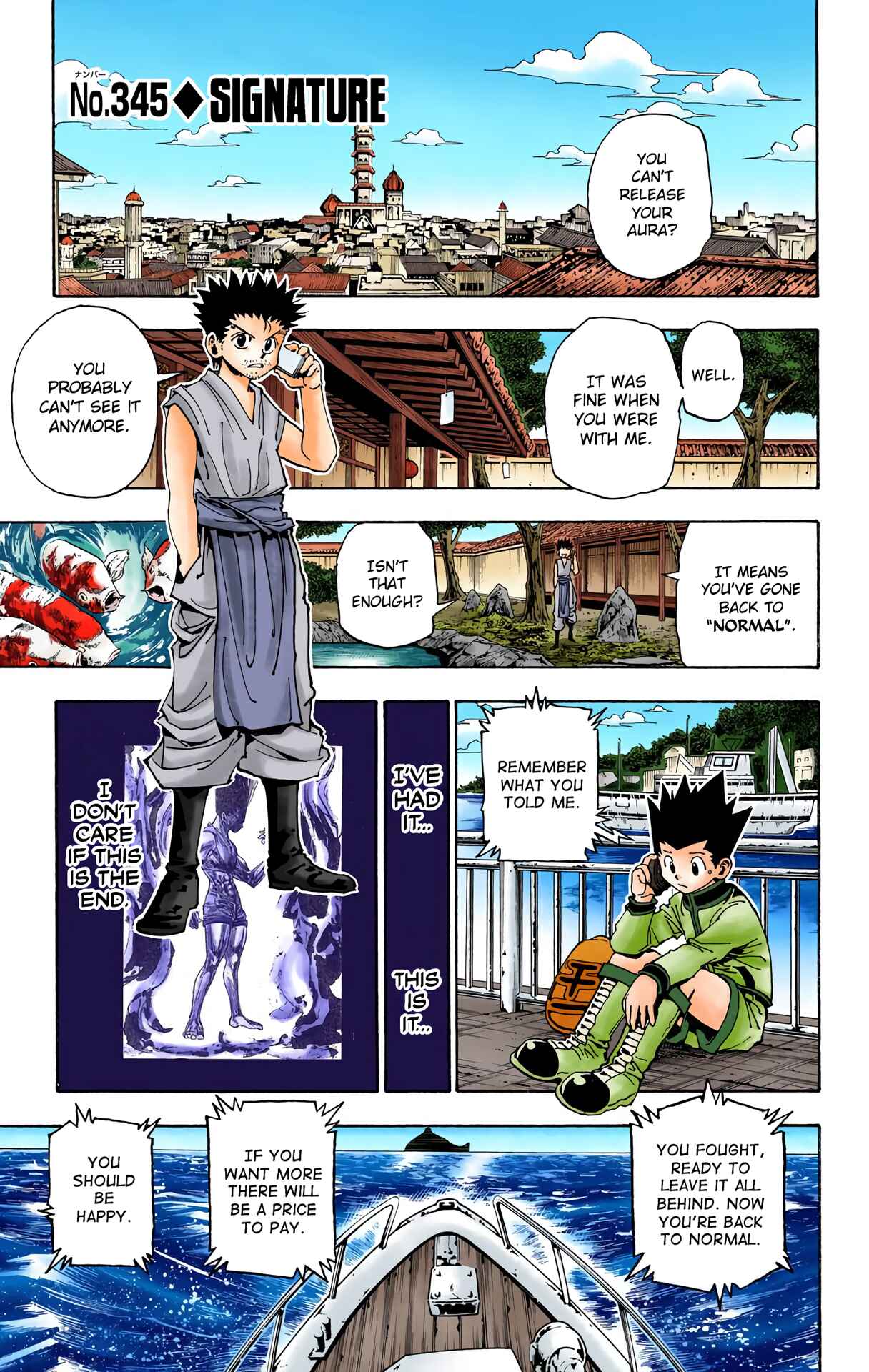 Hunter x Hunter (Official Colored) Chapter 345 - Page 1