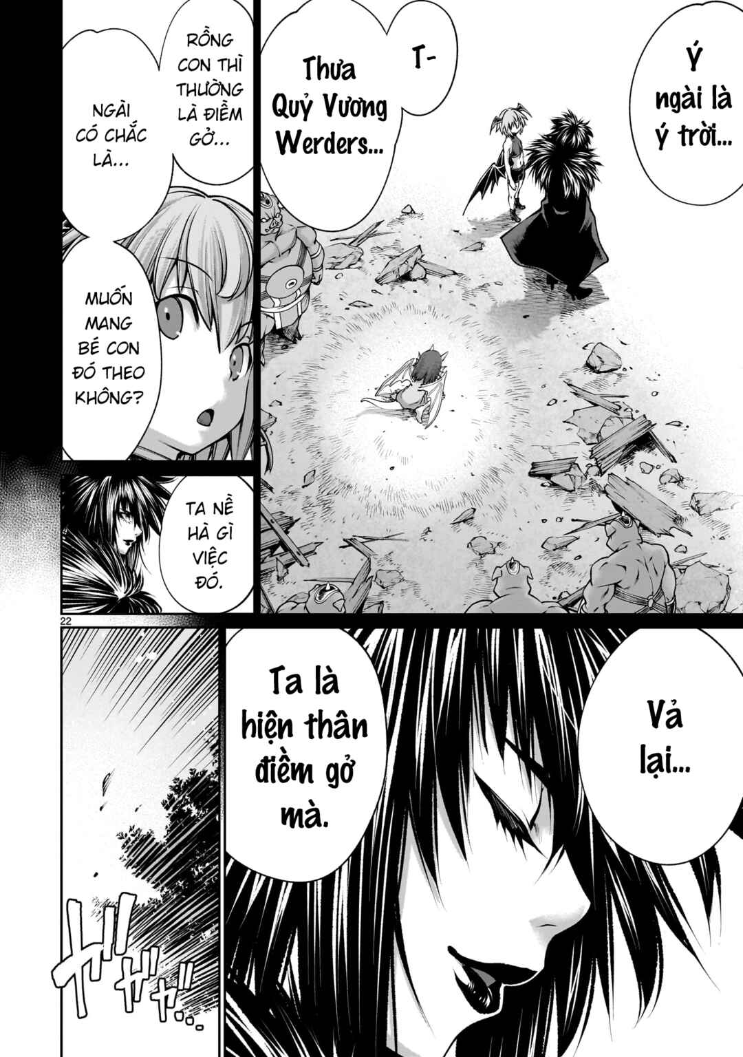 Saikyou Skill "Inochigoi" de Kuyashii Kedo Musou Shichau Moto Maou-sama no Sekai Seifuku Katsudou Chapter 8 - Page 22