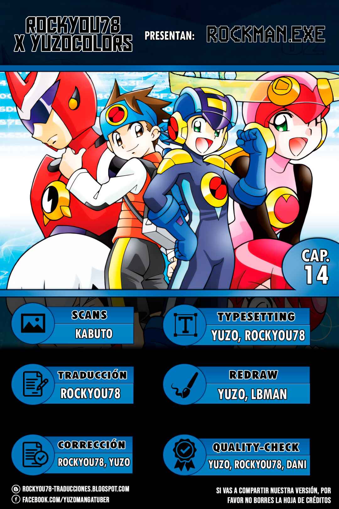 Mega Man Battle Network Chapter 14 - Page 1