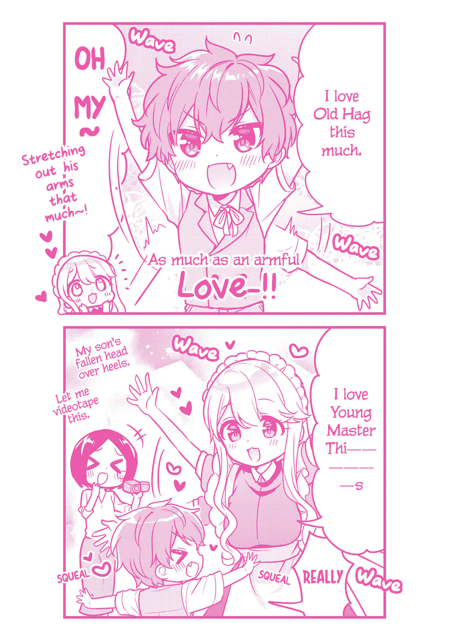 Tekito na Maid no Oneesan & Erasou de Ichizu na Botchan Chapter 10.5 - Page 2