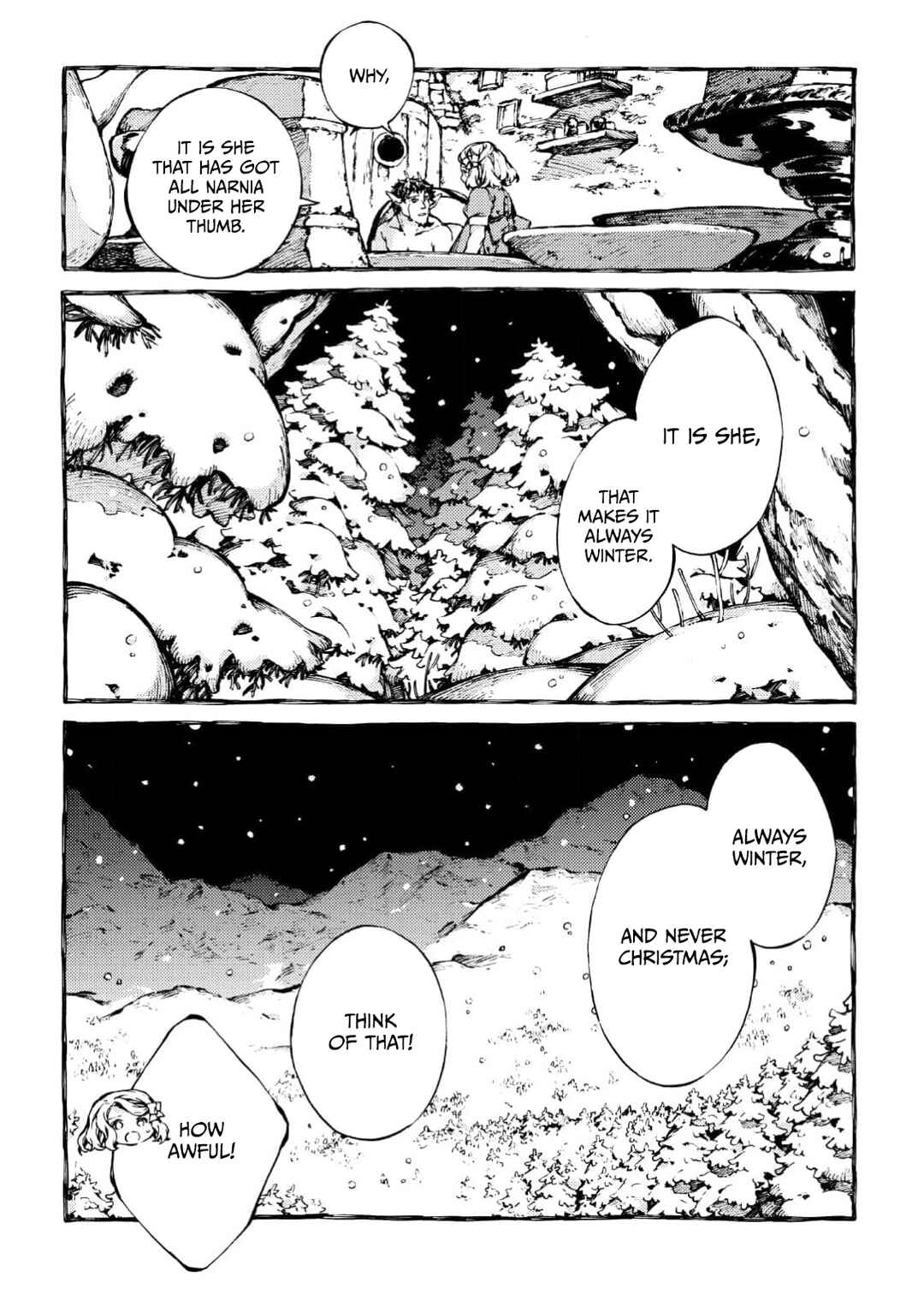 Narnia-koku Monogatari: Lion to Majo to Ishoudansu Chapter 3 - Page 12