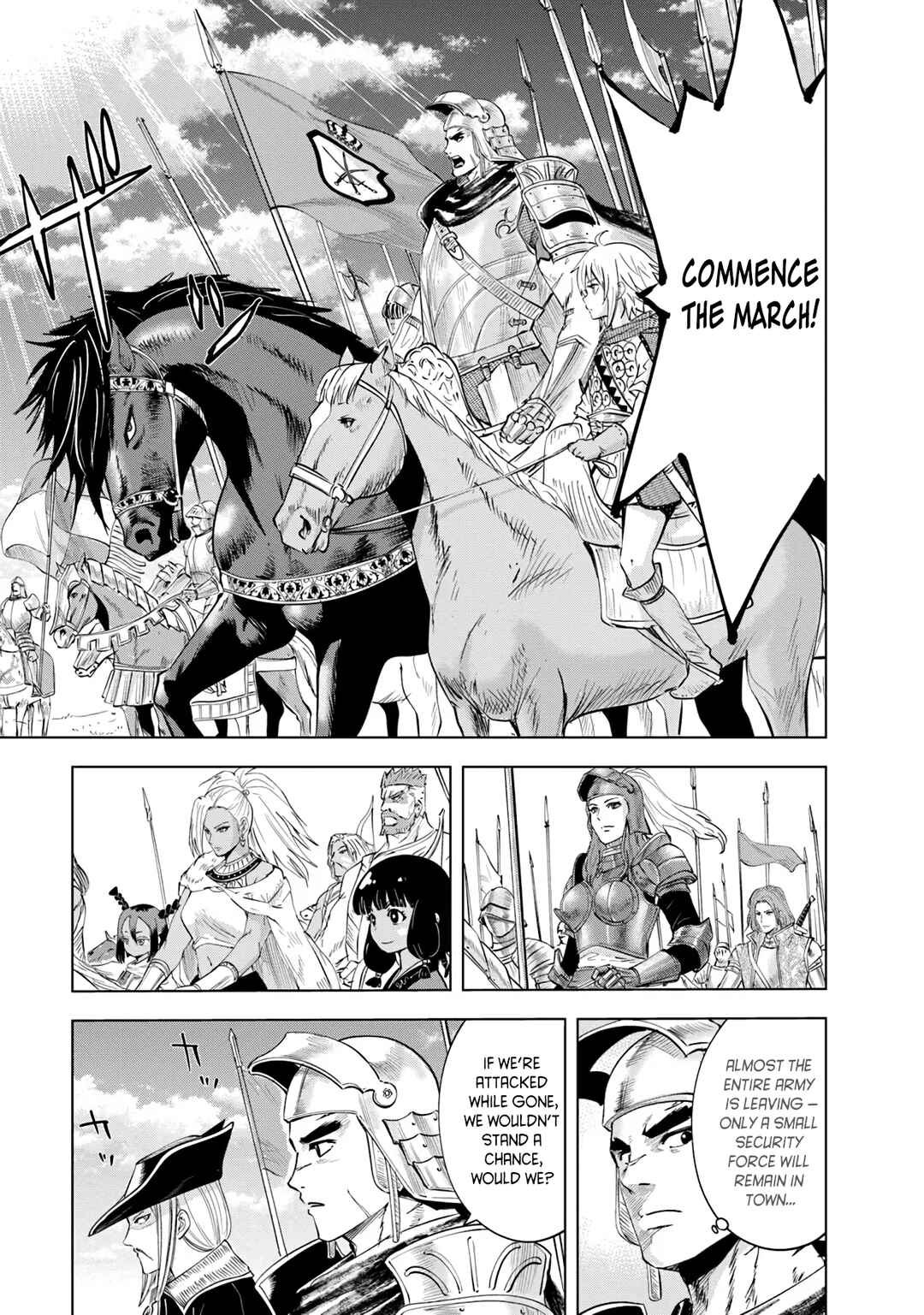 Oukoku e Tsuzuku Michi - Dorei Kenshi no Nariagari Harem Life Chapter 88 - Page 10