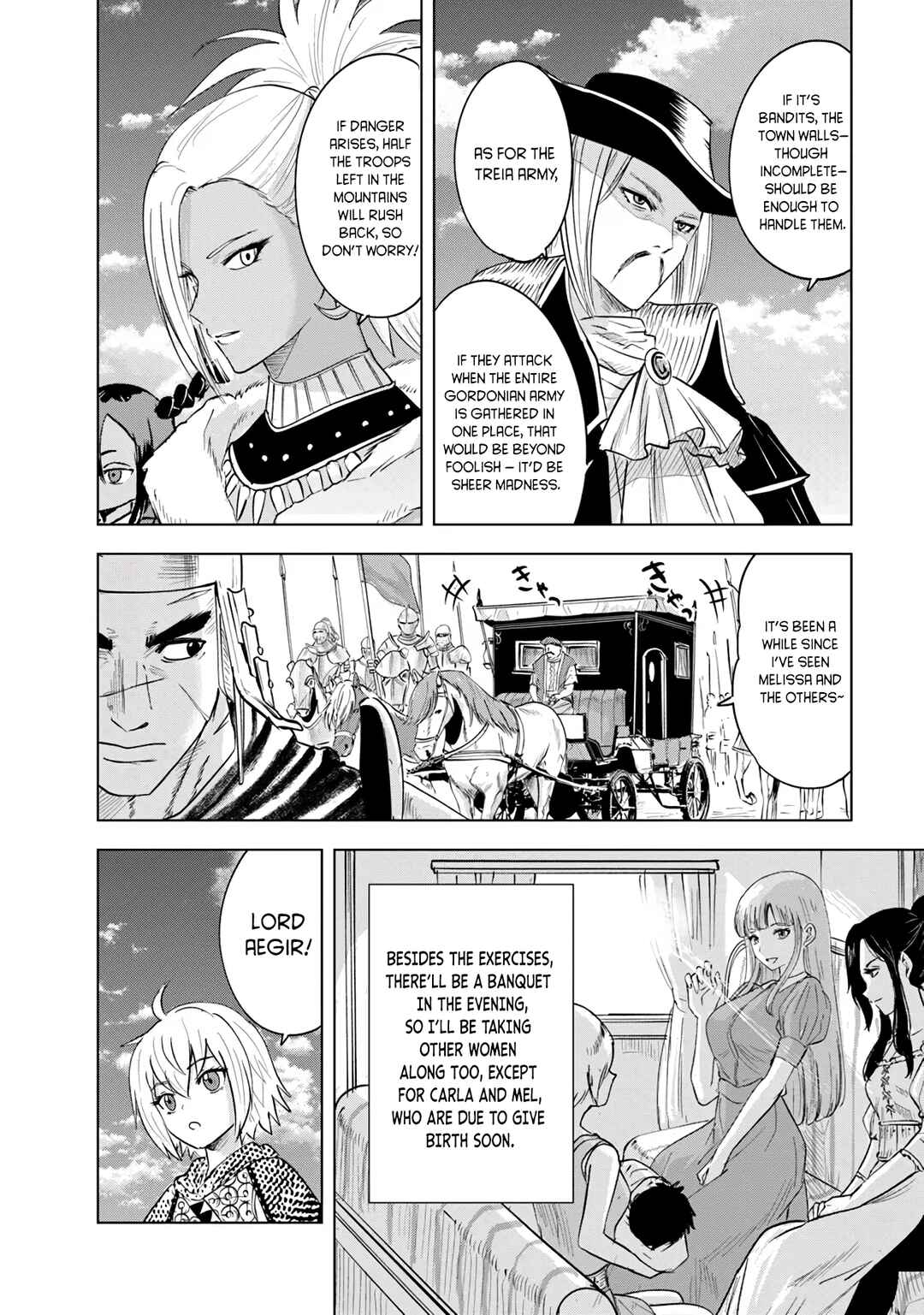 Oukoku e Tsuzuku Michi - Dorei Kenshi no Nariagari Harem Life Chapter 88 - Page 11