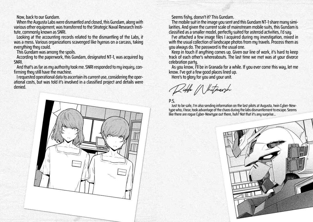 Kidou Senshi Gundam Twilight Axis Chapter 4.5 - Page 2