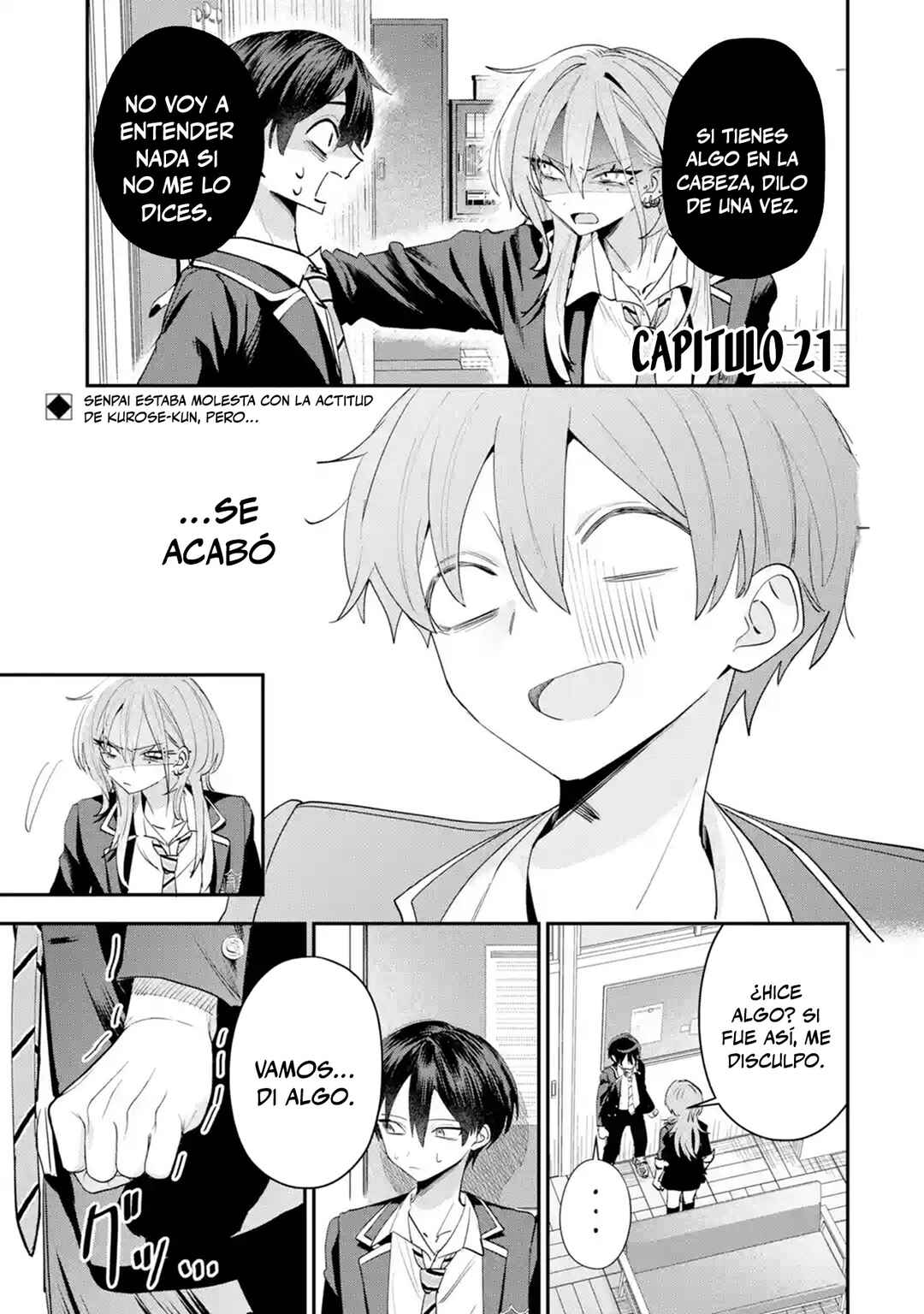 Haimiya-senpai wa Kowakute Kawaii Chapter 21 - Page 1