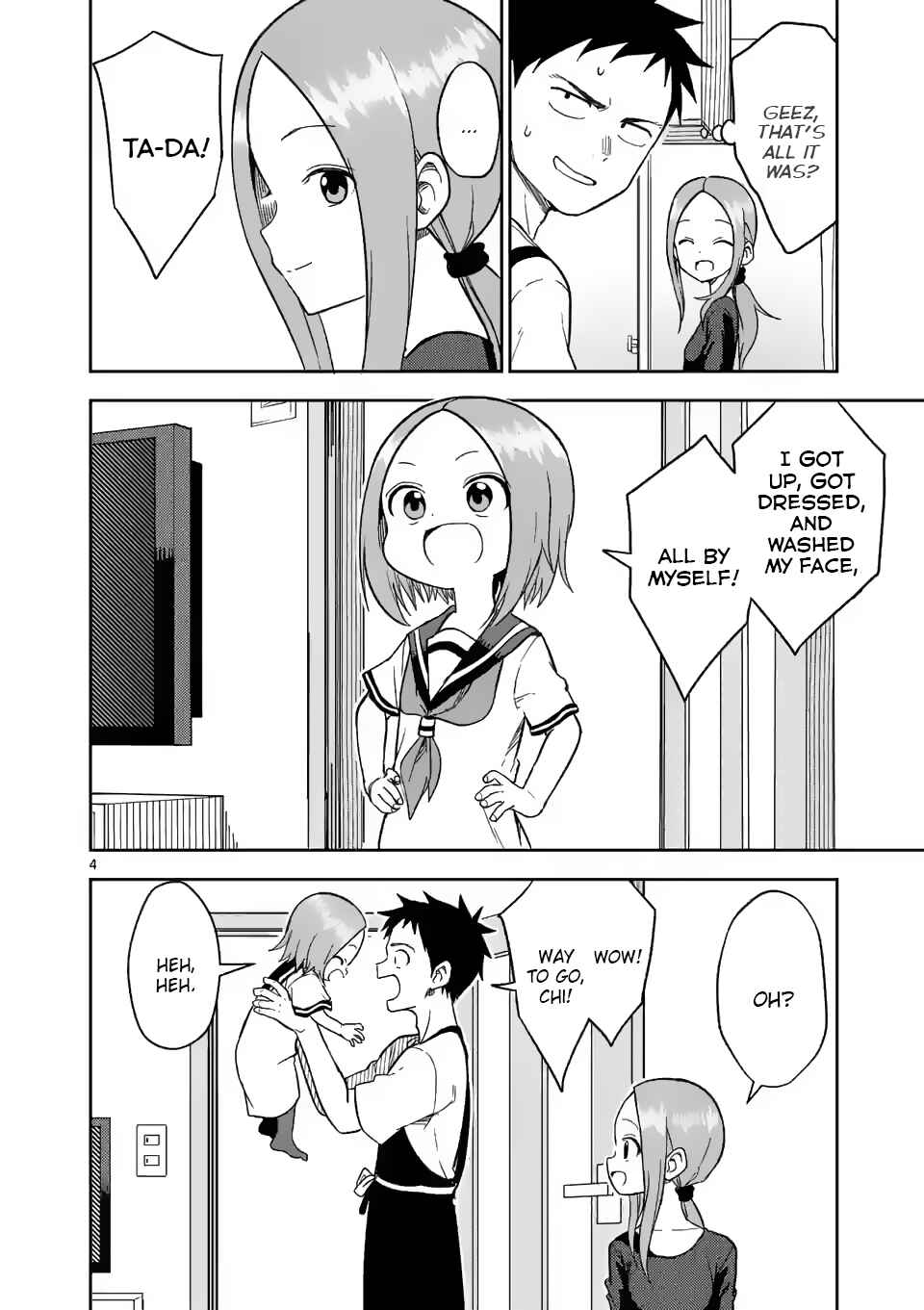 Karakai Jouzu no (Moto) Takagi-san Chapter 158 - Page 4