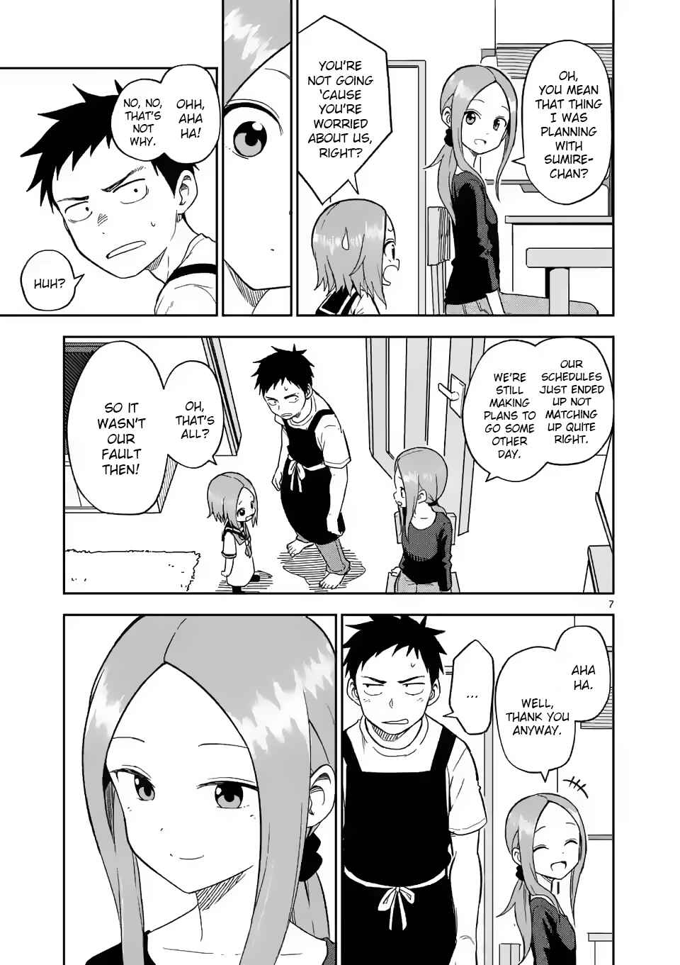 Karakai Jouzu no (Moto) Takagi-san Chapter 158 - Page 7