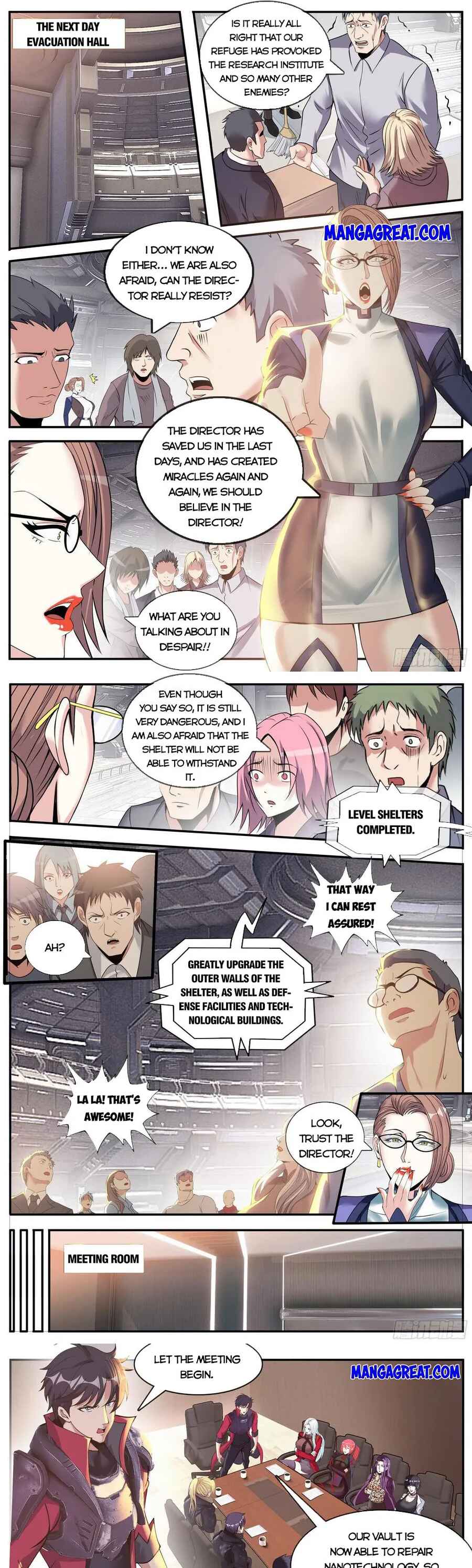 Xìtǒng Sòng Wǒ Bìnànsuǒ Chapter 185 - Page 4