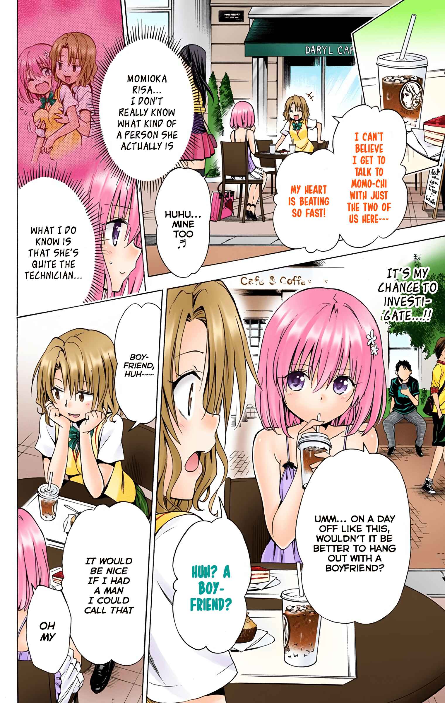 To Love Ru Darkness (Official Colored) Chapter 40.5 - Page 5
